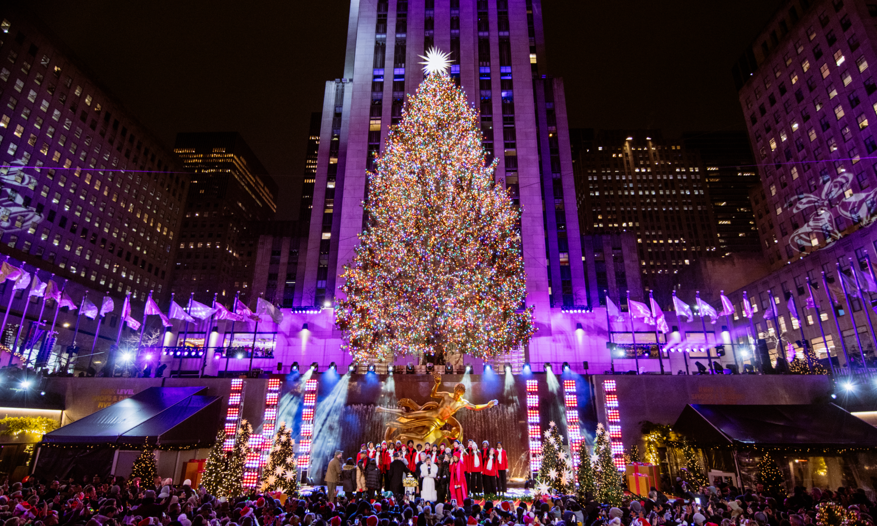 2023 Rockefeller Center Christmas Tree Lighting Ceremony