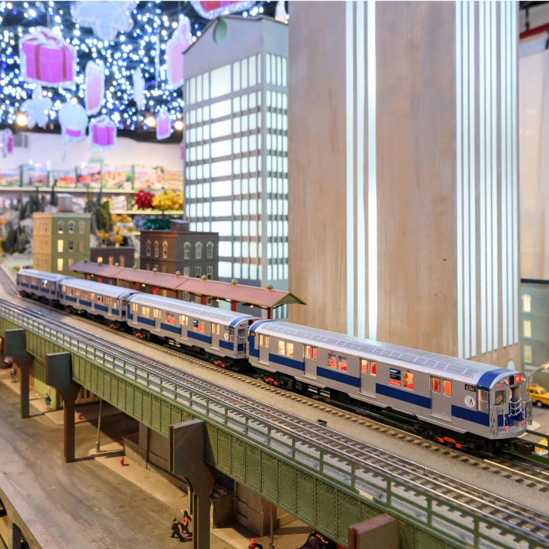 The New York Transit Museum's Holiday Train Show
