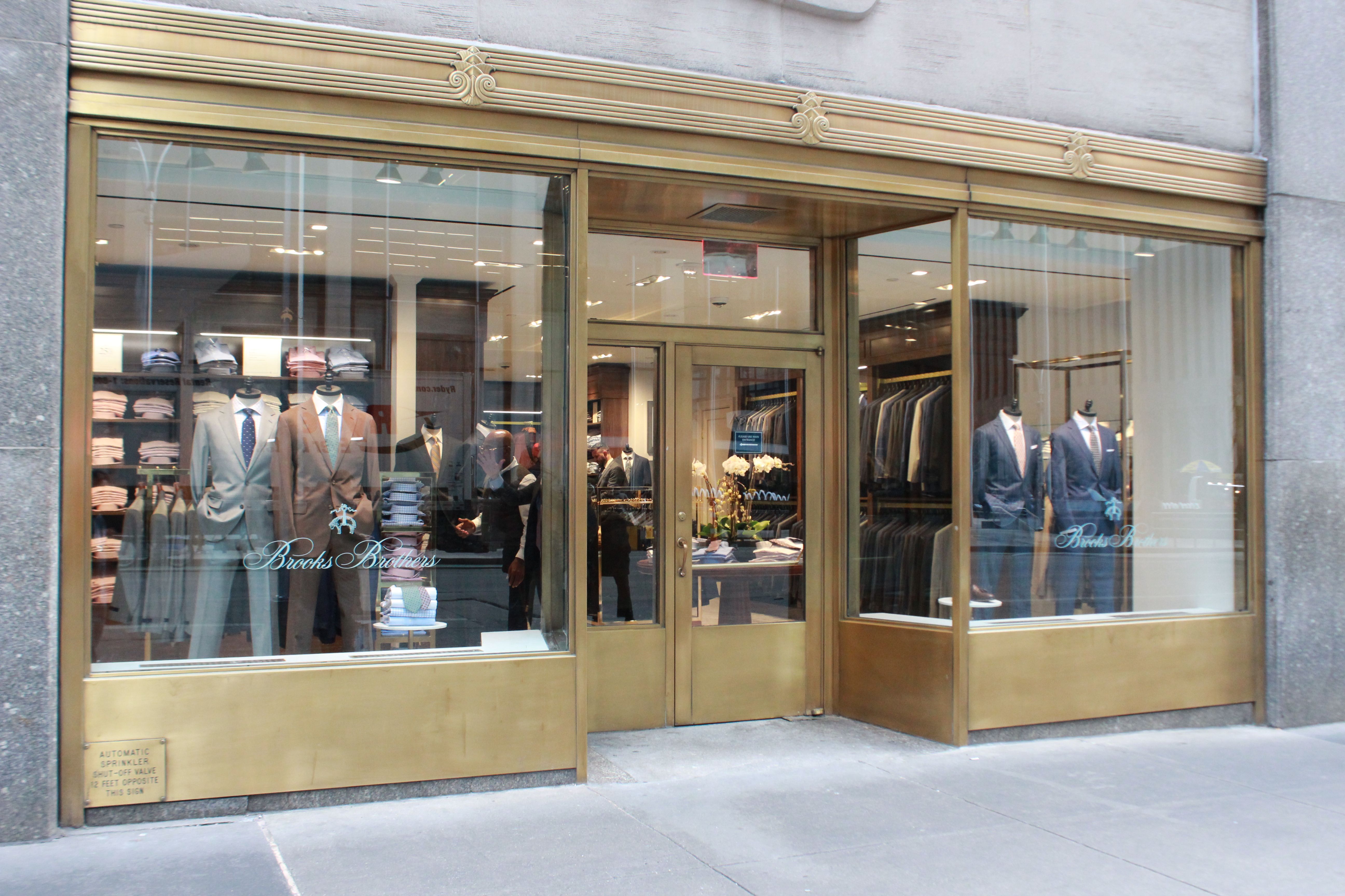 Brooks Brothers Facade
