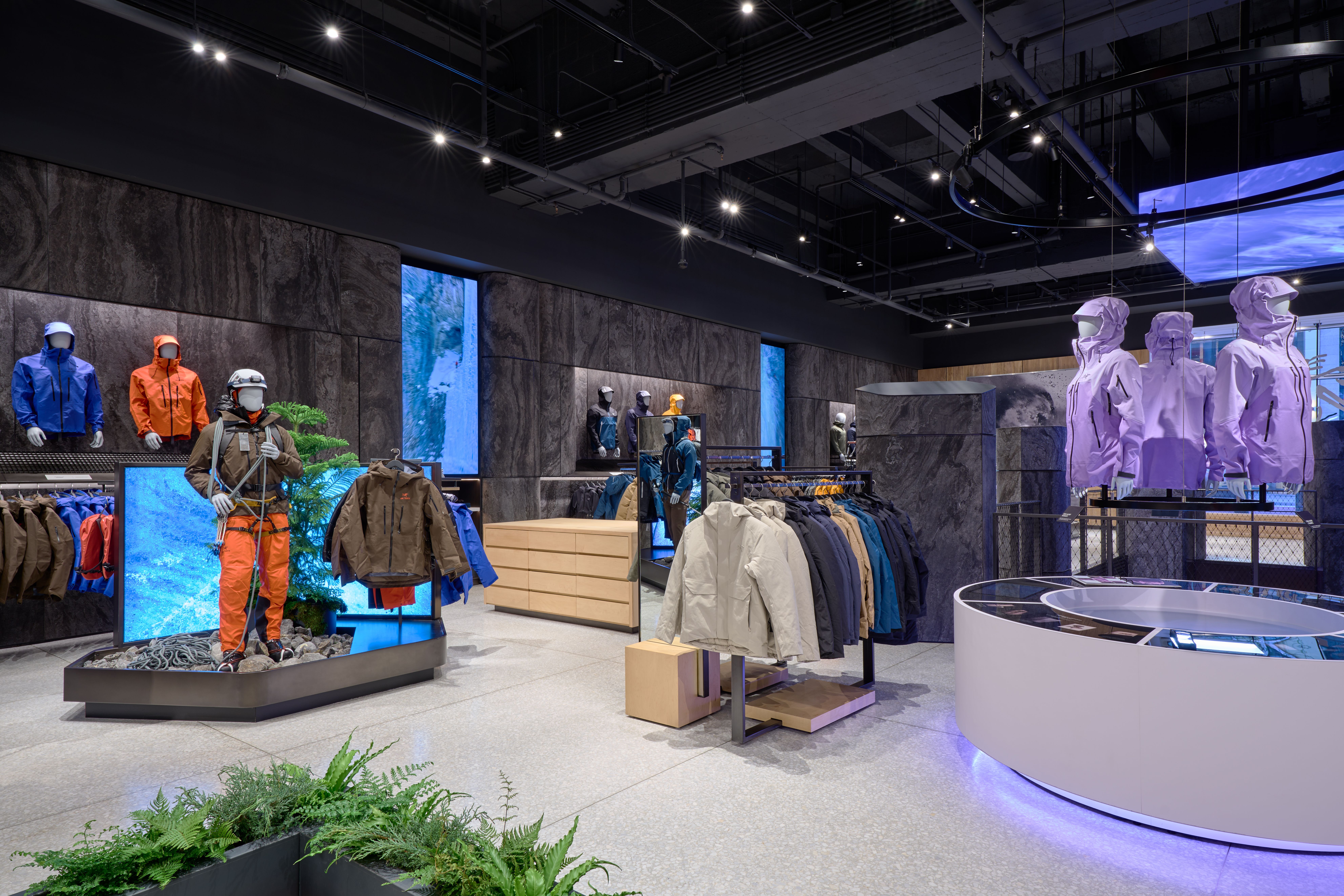 Arcteryx store at Rockefeller Center