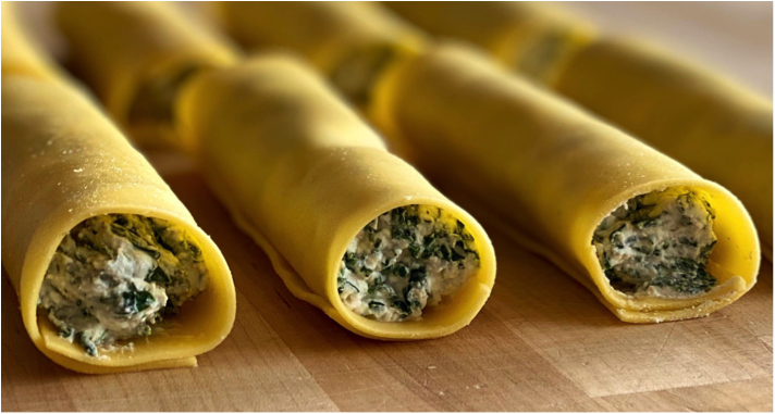 Ricotta and Spinach Filled Cannelloni from MP at 30 Rockefeller Plaza 