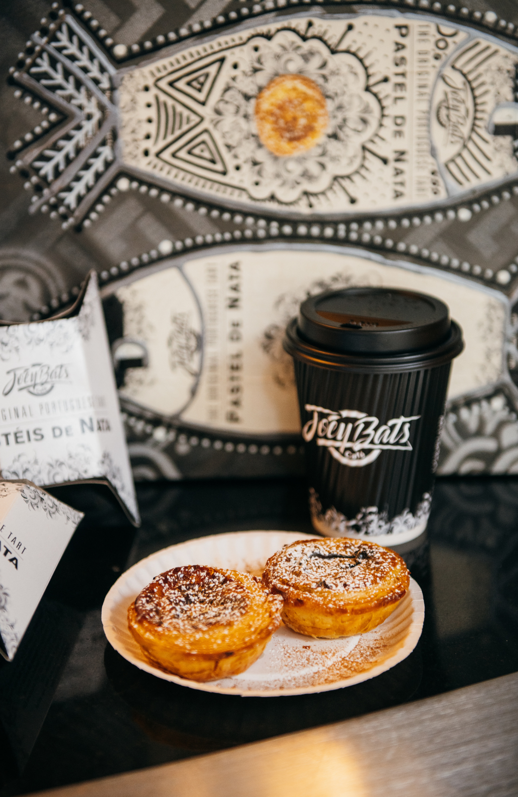 joey bats pastéis de nata and coffee 
