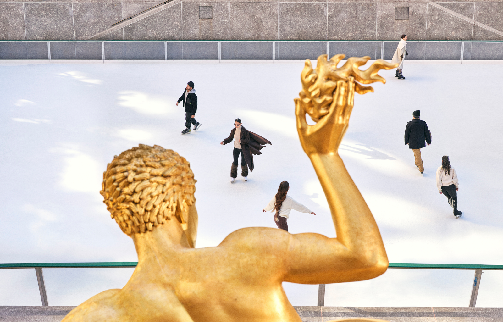 the rink at rockefeller center