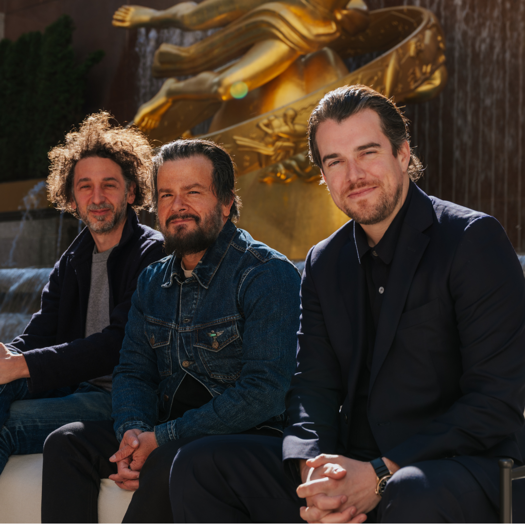 Pebble Bar founders Carlos Quirarte, Matt Kliegman, and Matthew Charles