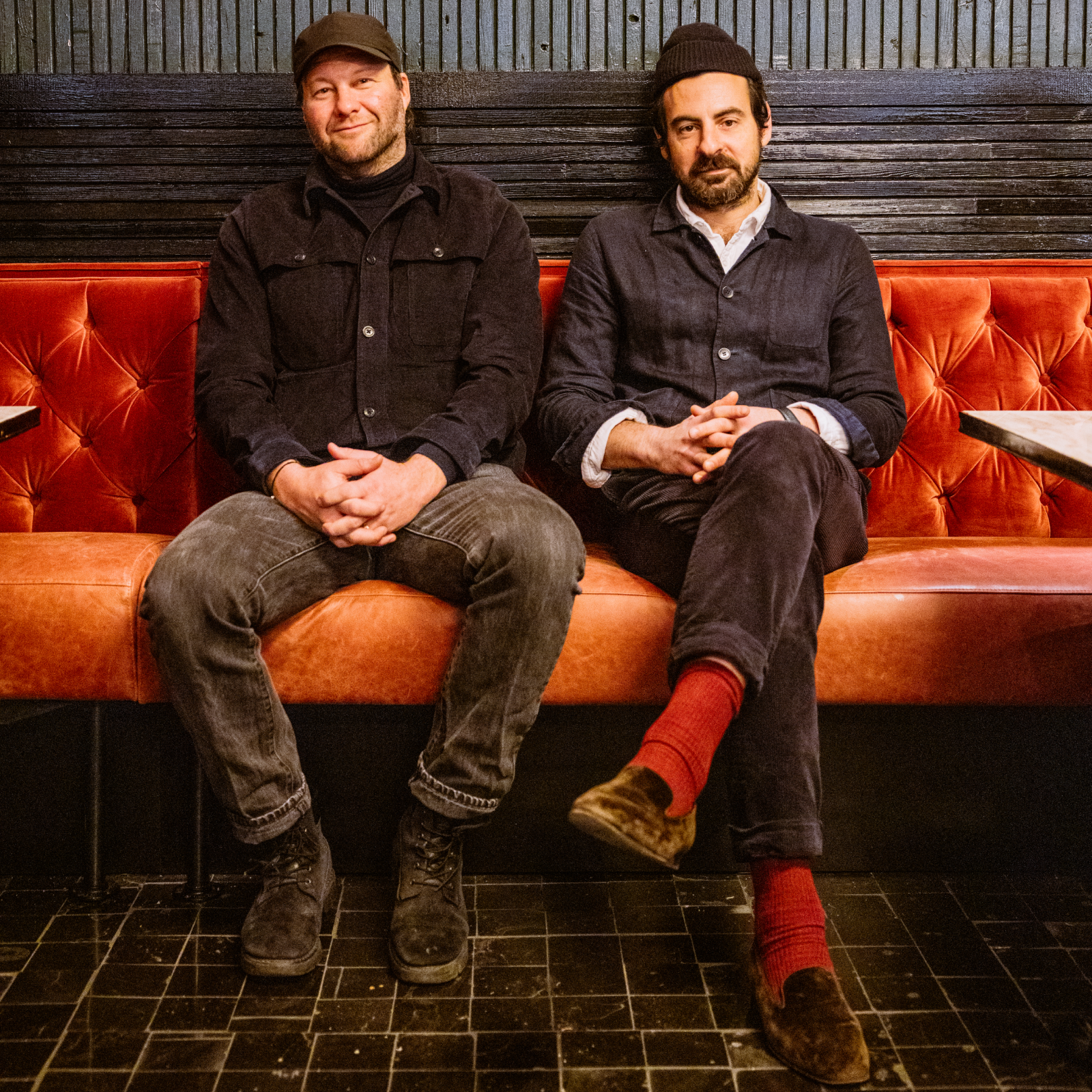 Restaurateurs and Smith & Mills owners Akiva Elstein and Matt Abramcyk