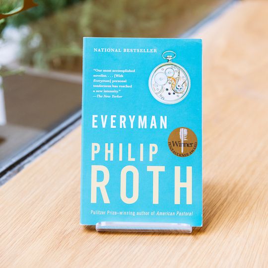 "Everyman" by Philip Roth, available at McNally Jackson at Rockefeller Center