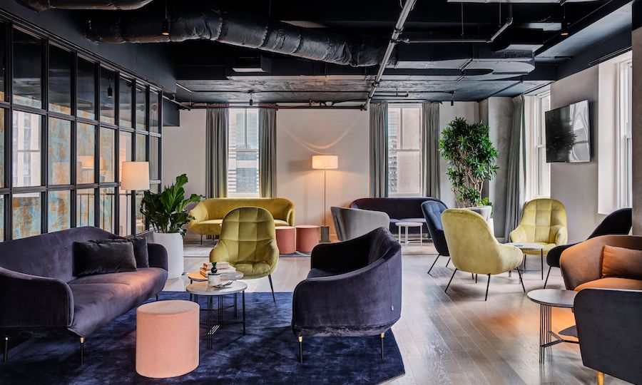 Additional lounge area at The Clubhouse