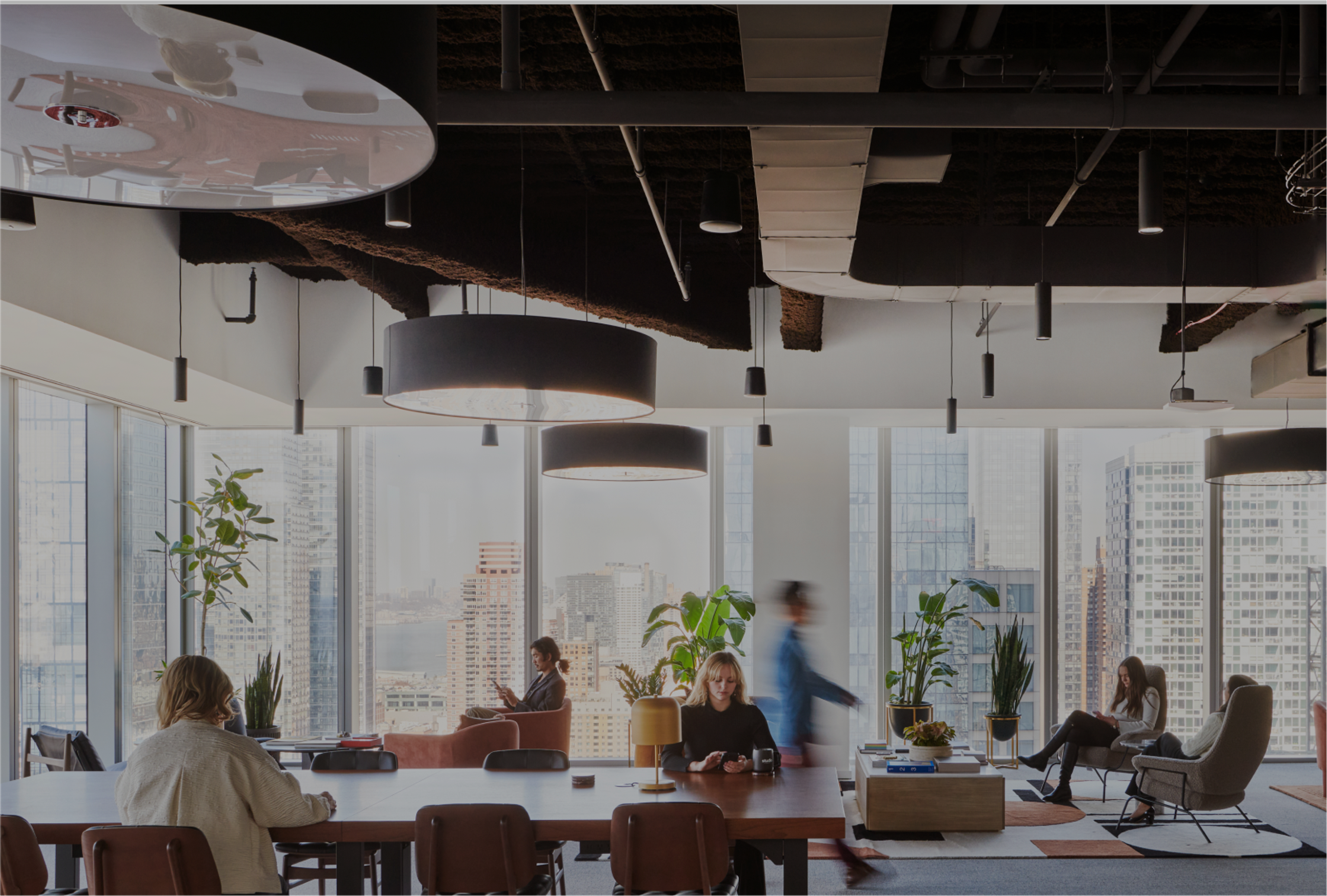 image of employees in studio workspace