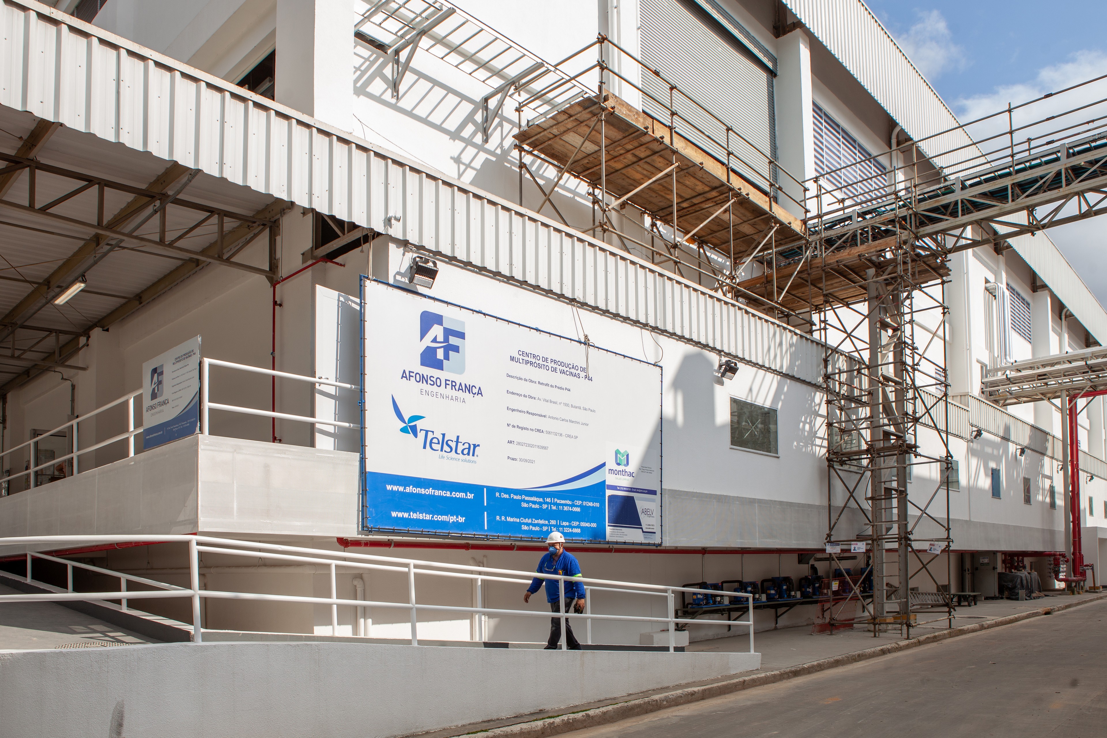 Vaccine production in São Paulo