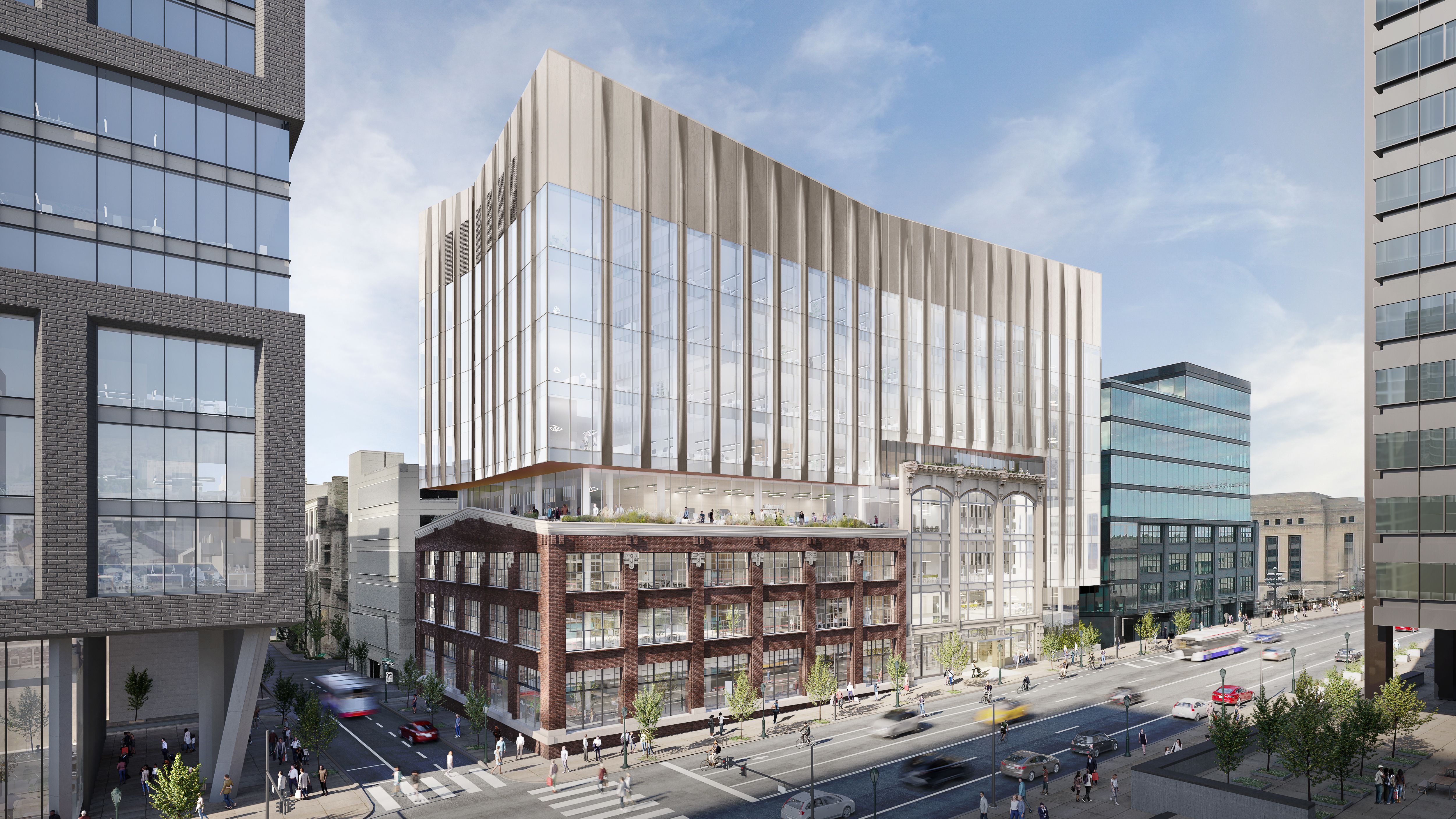 The building at 2300 Market Street