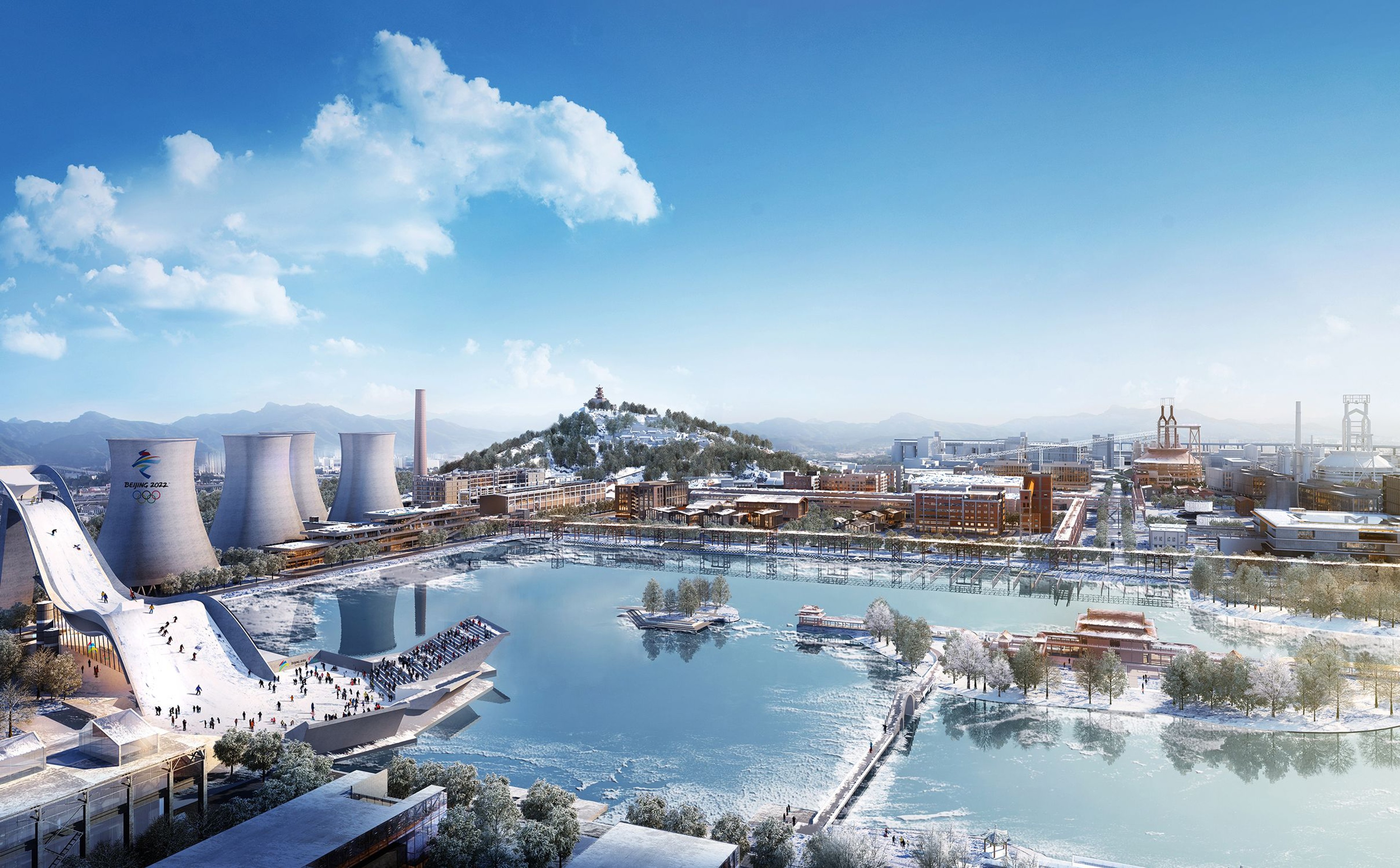 Chang'An Mills, Beijing, CHINA (Rendering)