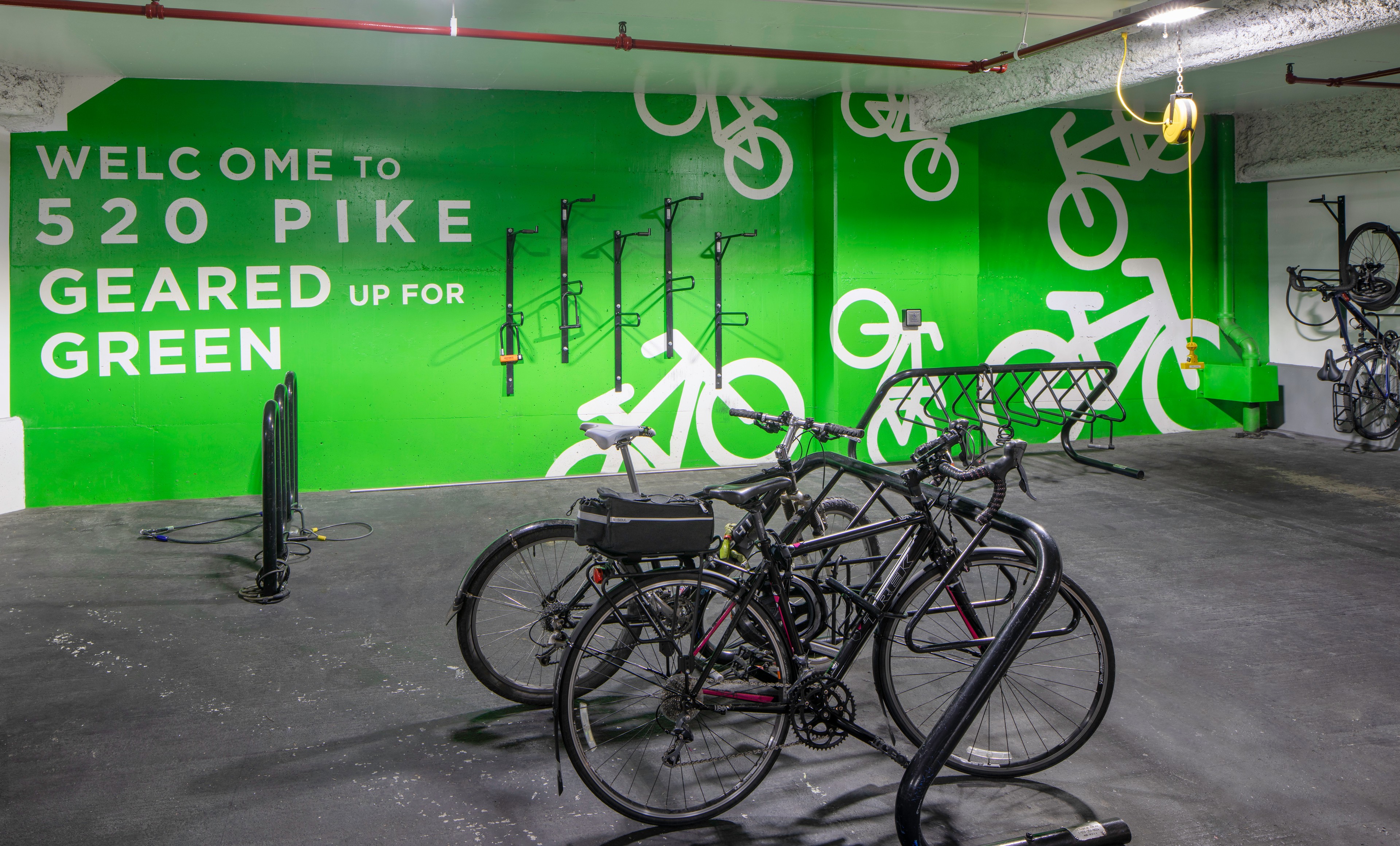 Bike to work without worrying about parking hassles by using our expansive bike storage area