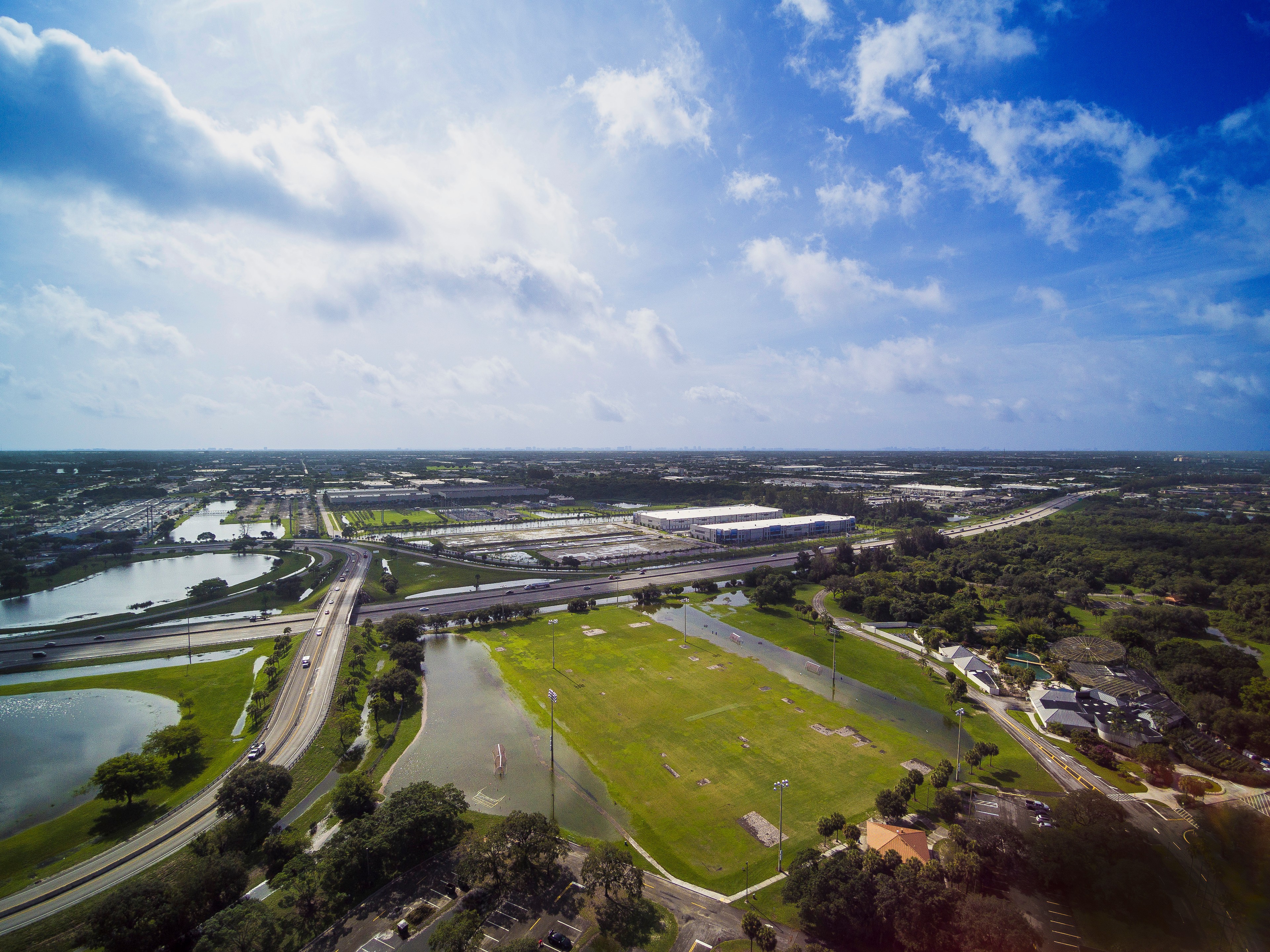 Rock Lake Business Center aerial 1