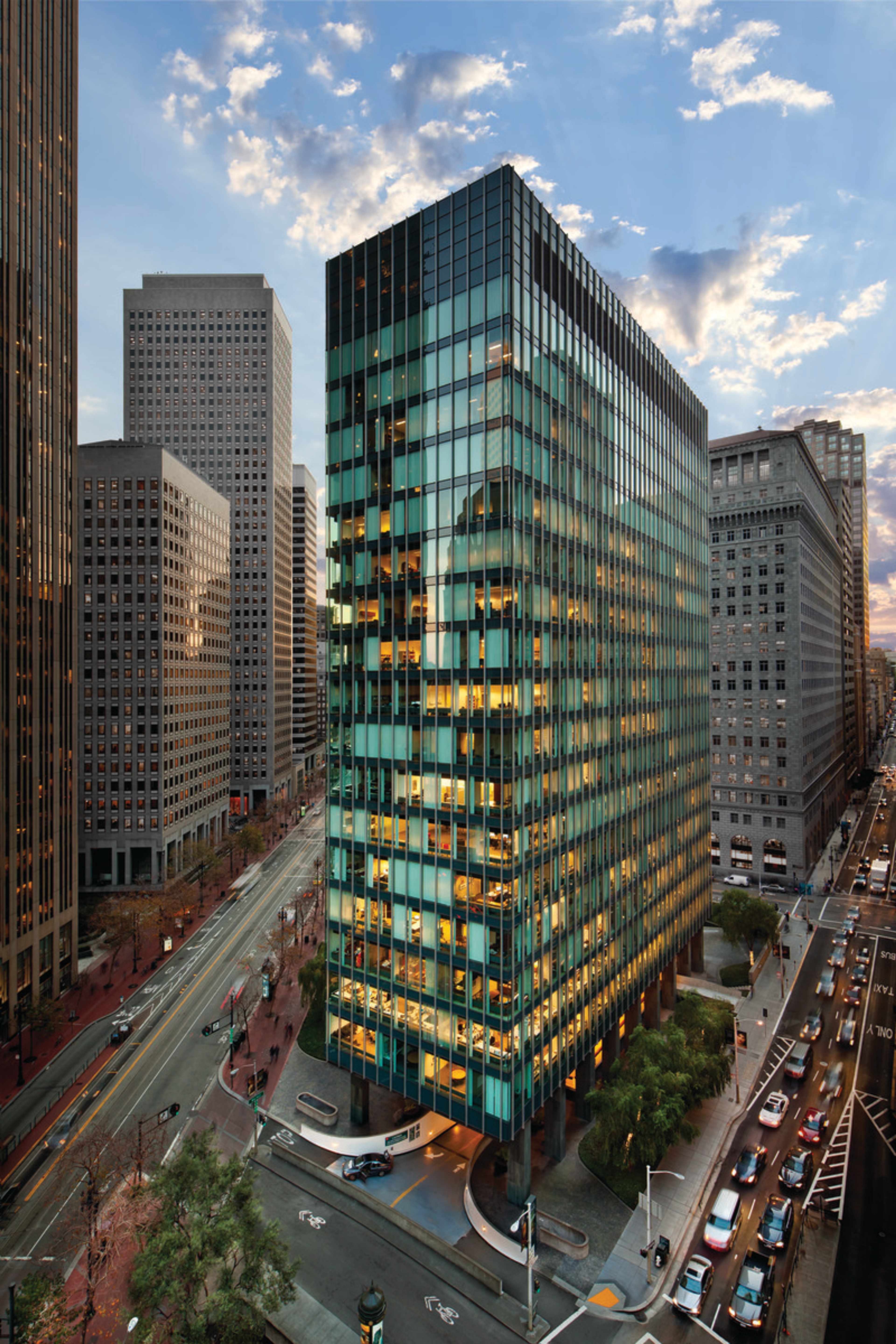 Building at One Bush