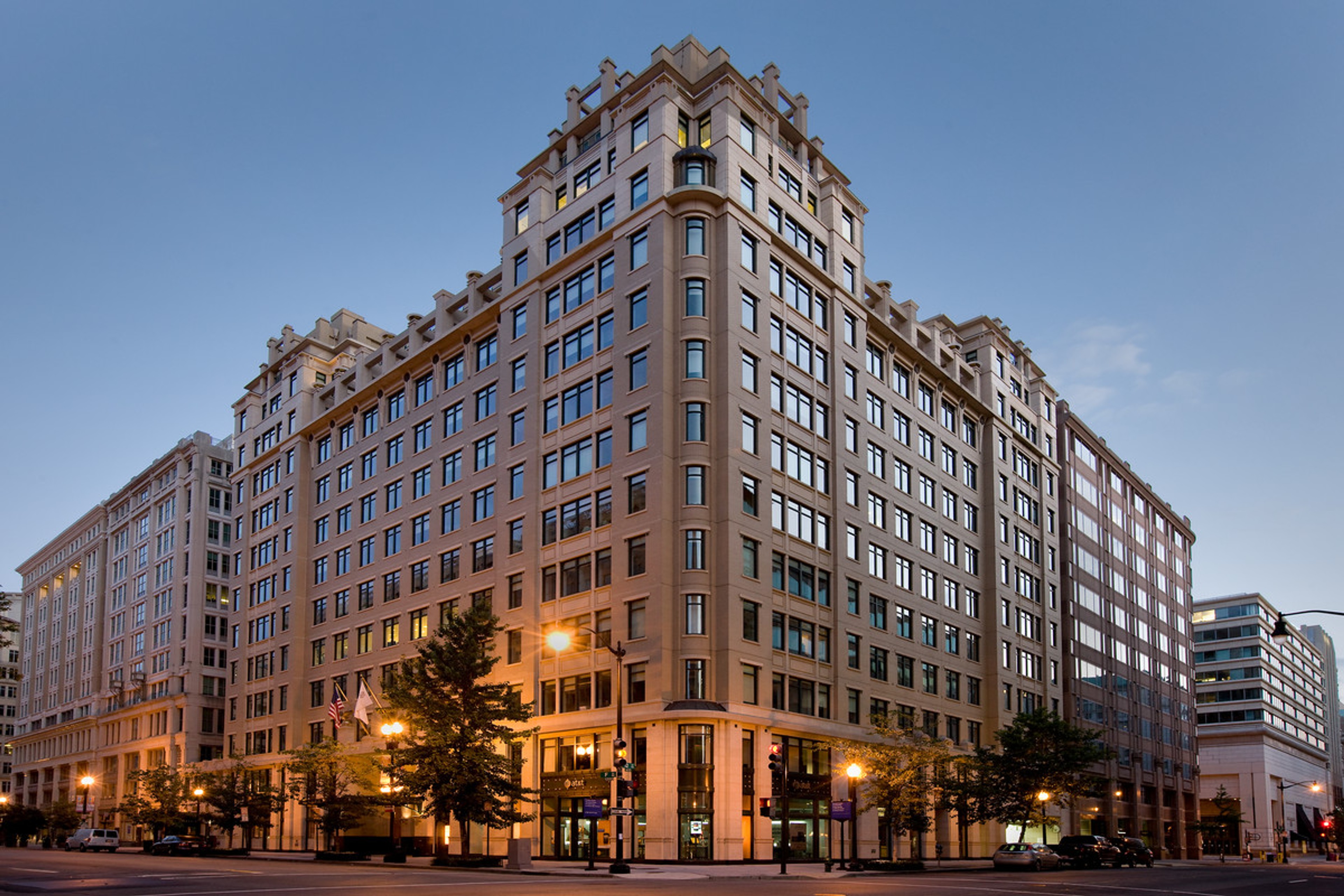 Exterior facade of 1201 F Street