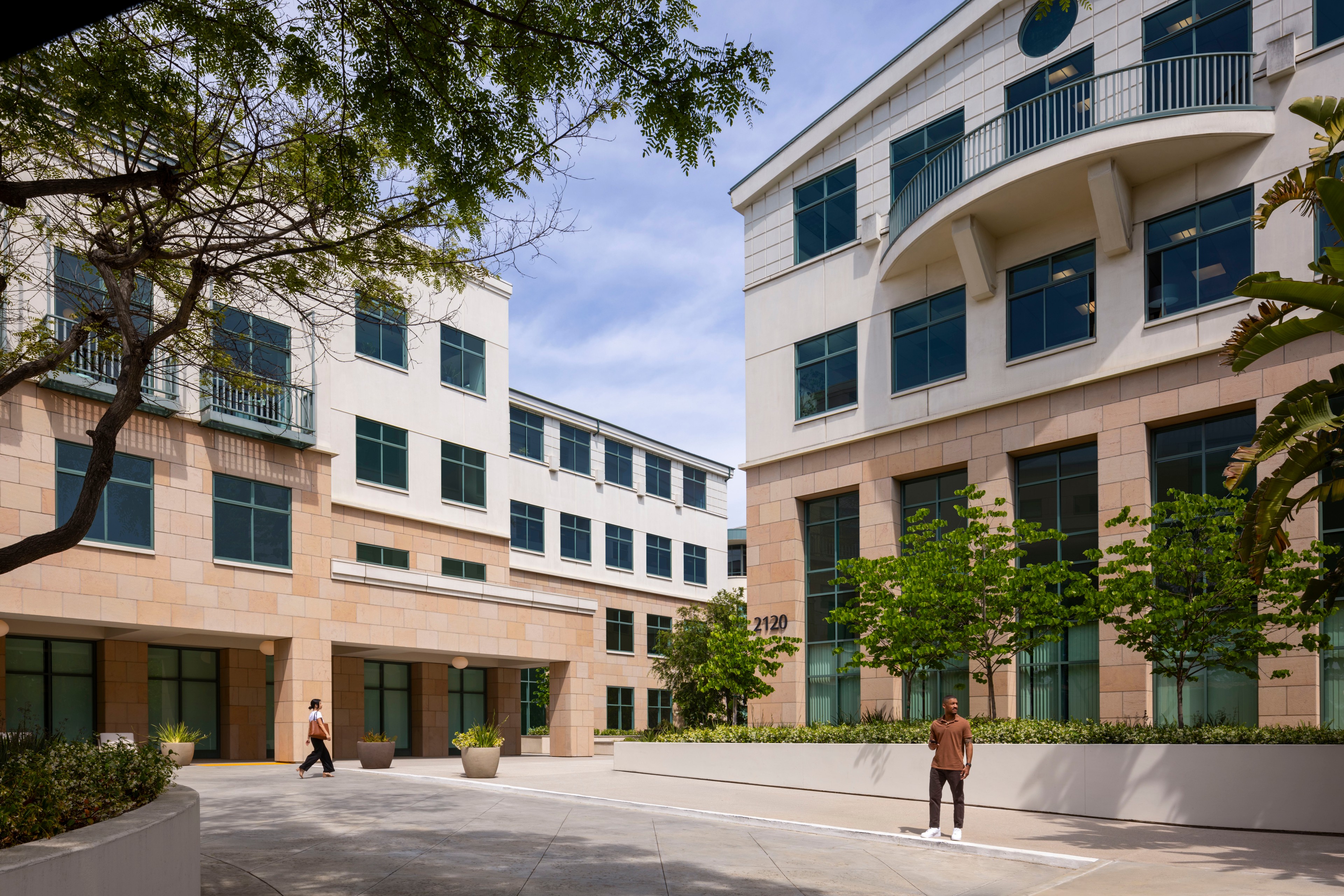Exterior view of Arboretum Courtyard
