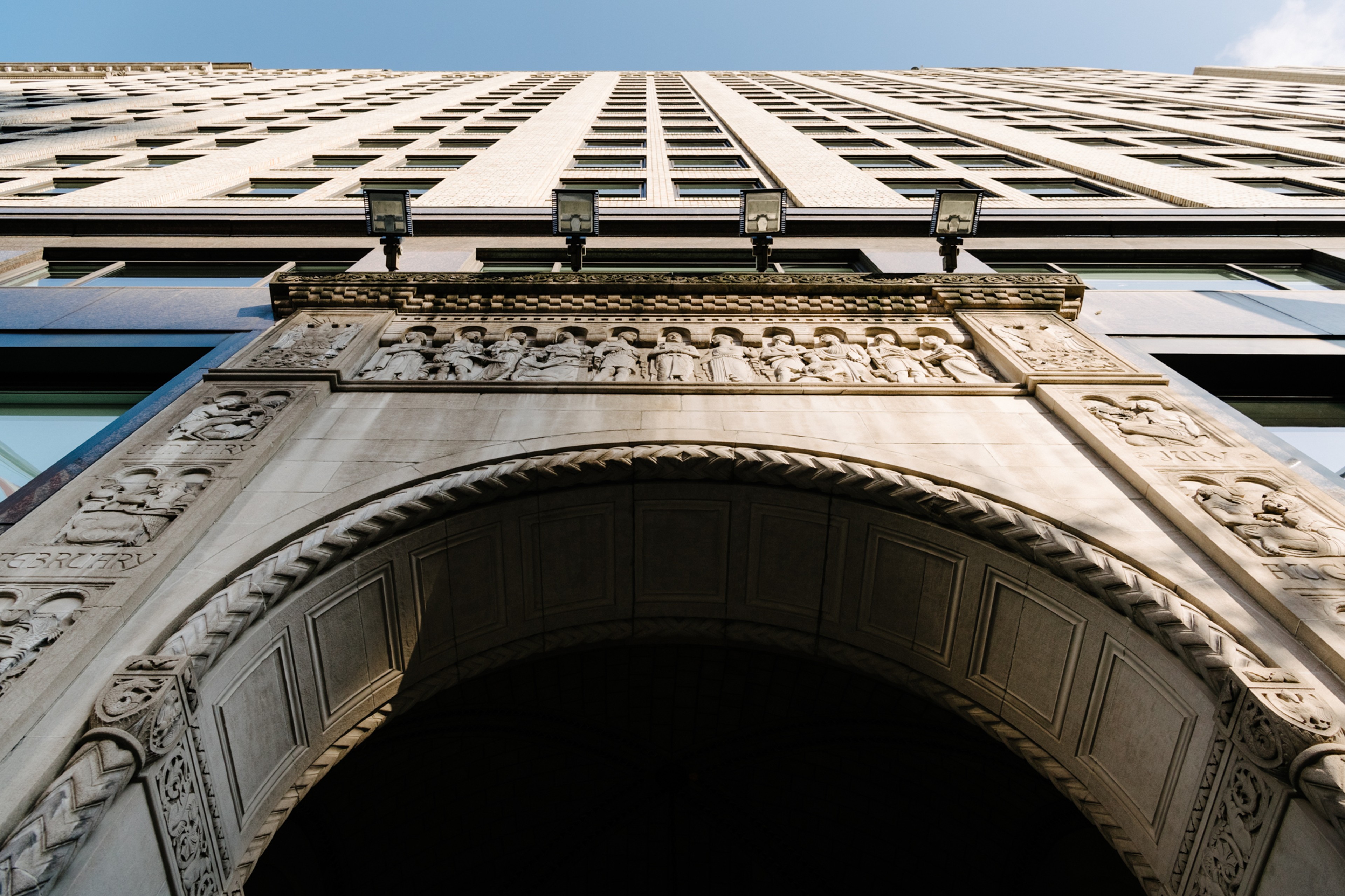 The facade of 11 West 42nd Street