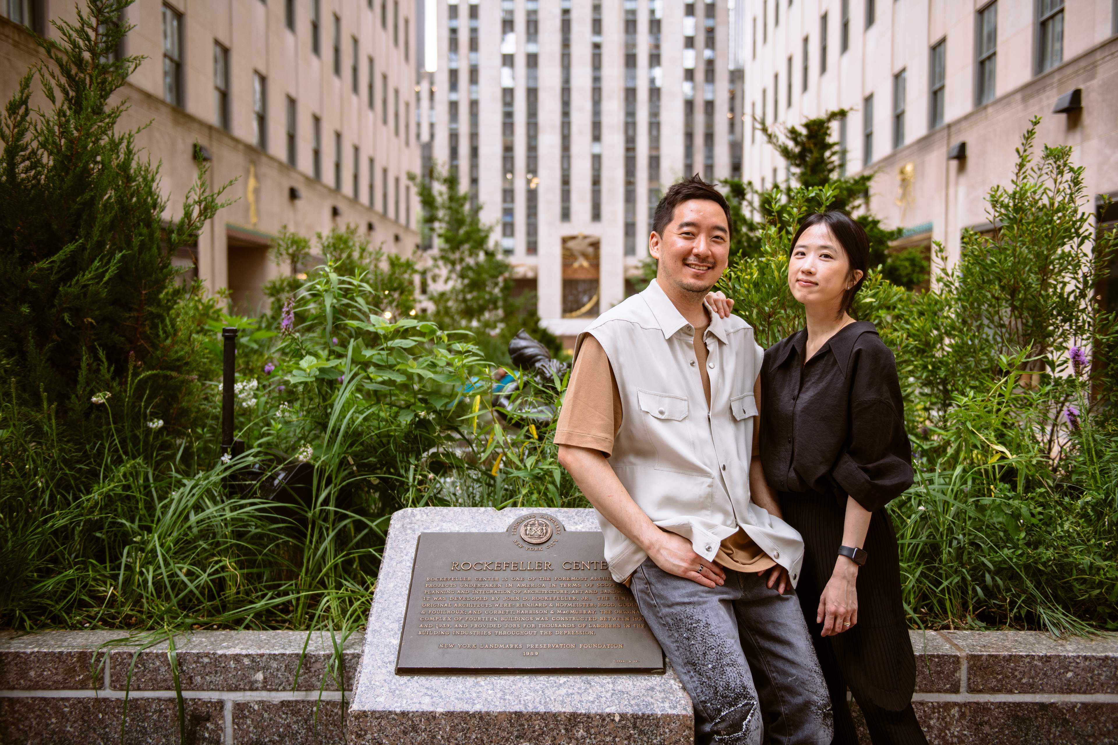 J.P. and Ellia Park at NARO
