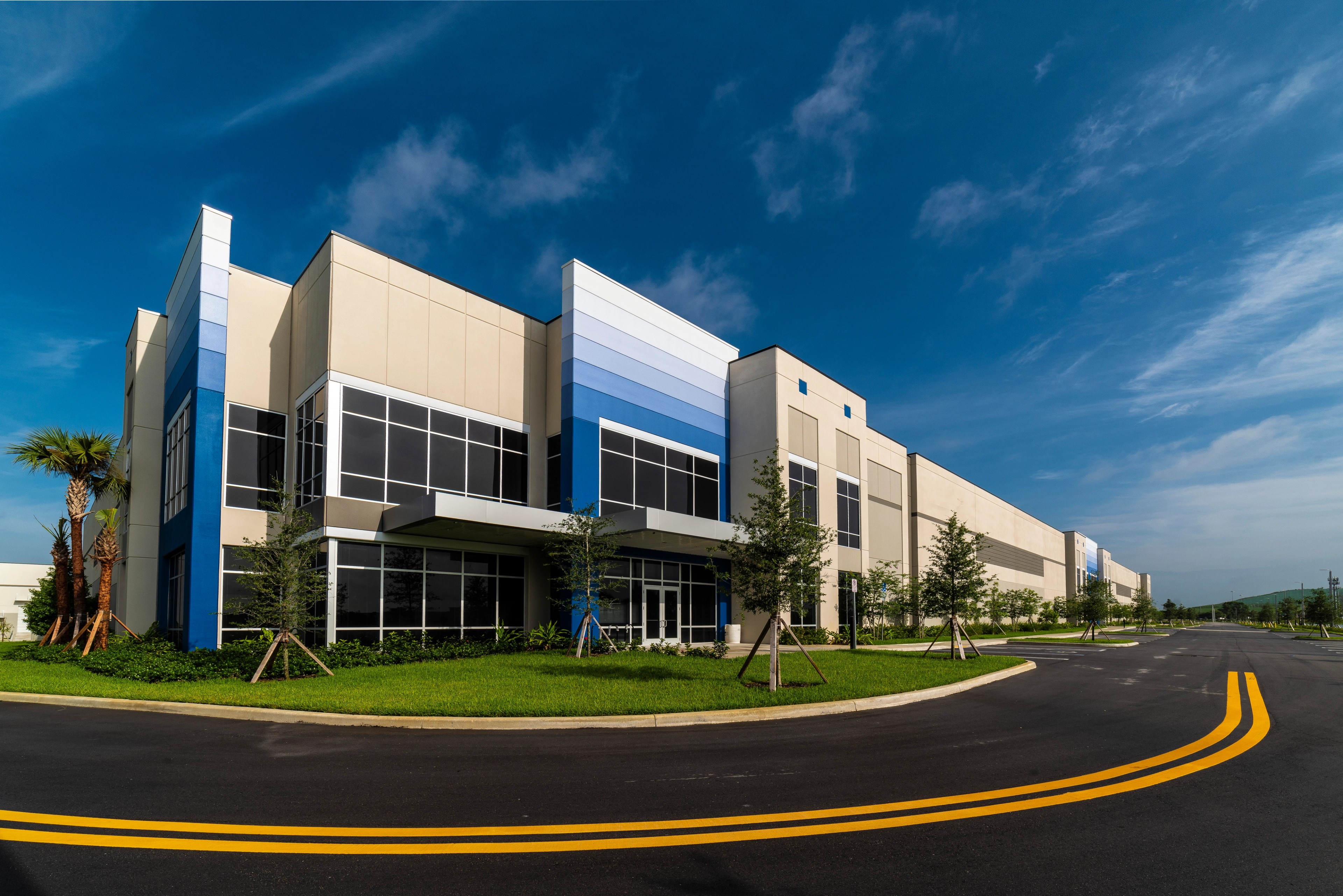 Rock Lake Business Center side
