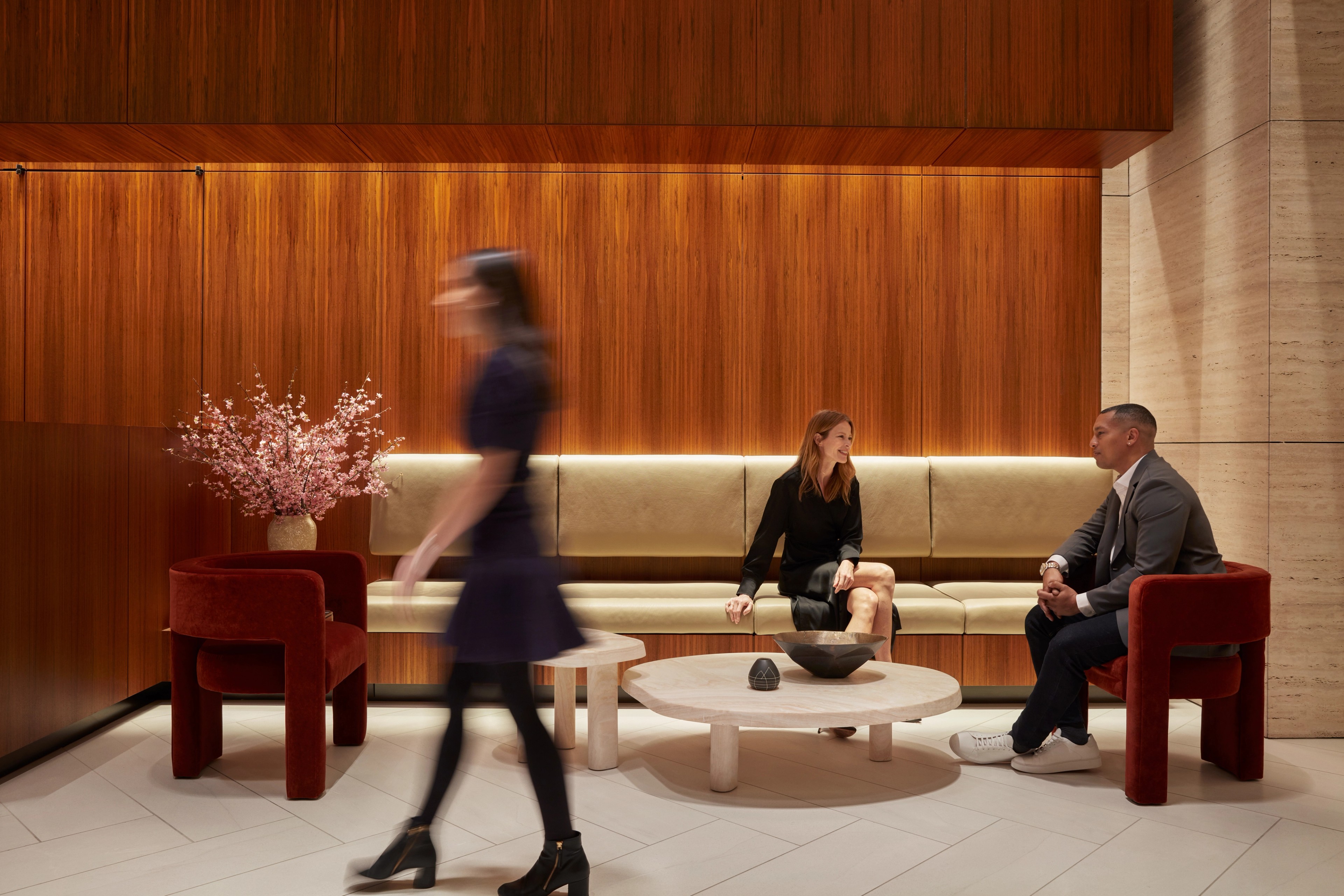 Lobby seating