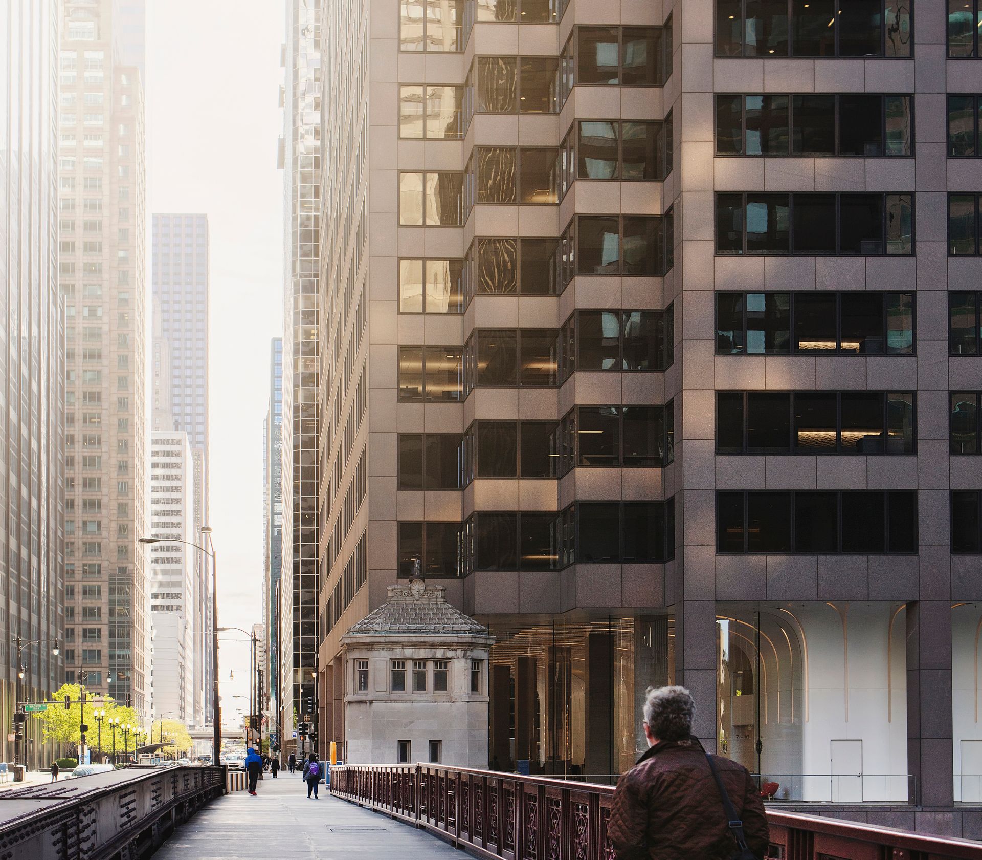 the CME Center towers at 10 and 30 South Wacker Drive in Chicago