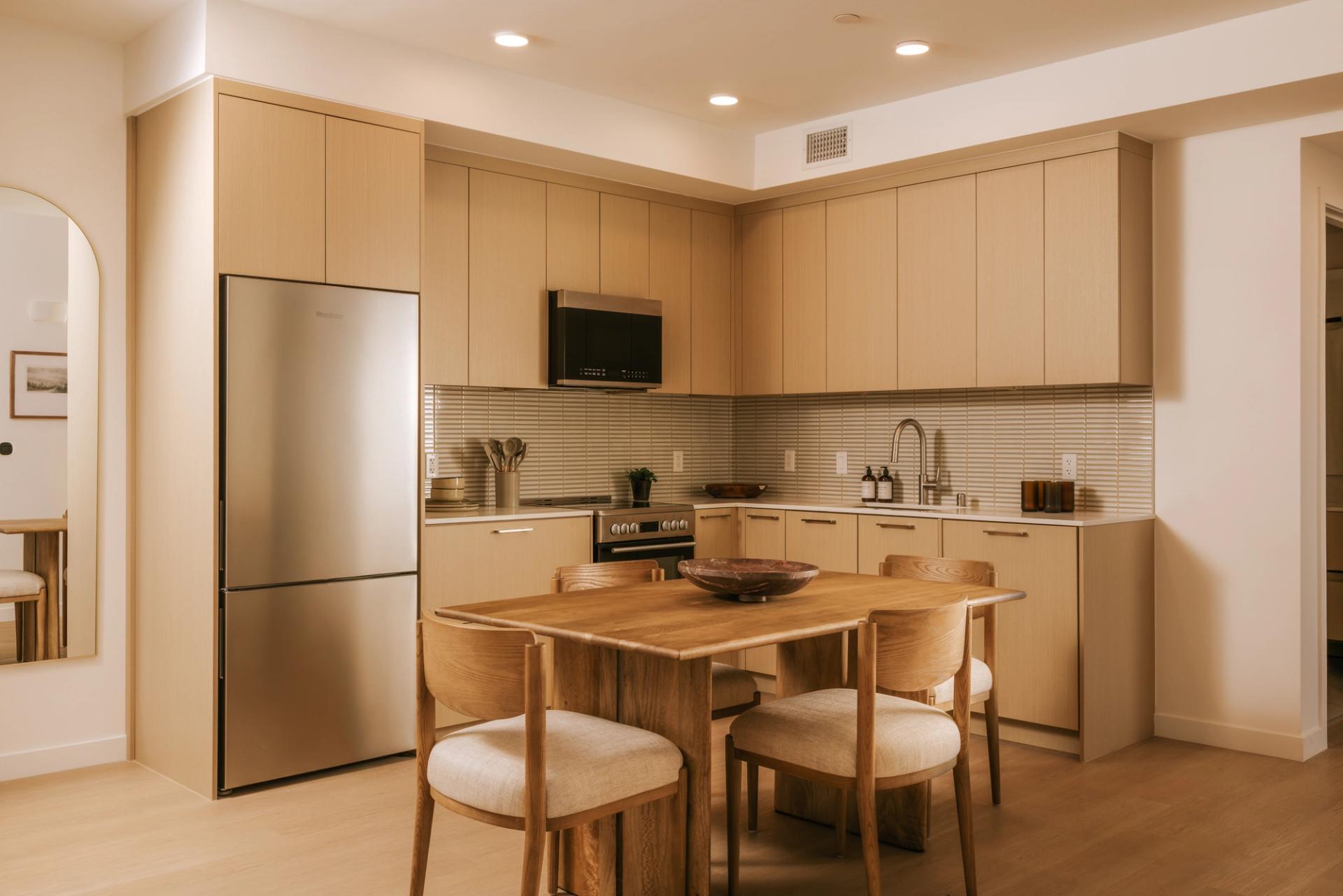 Streamlined kitchens designed for everyday ease and effortless living