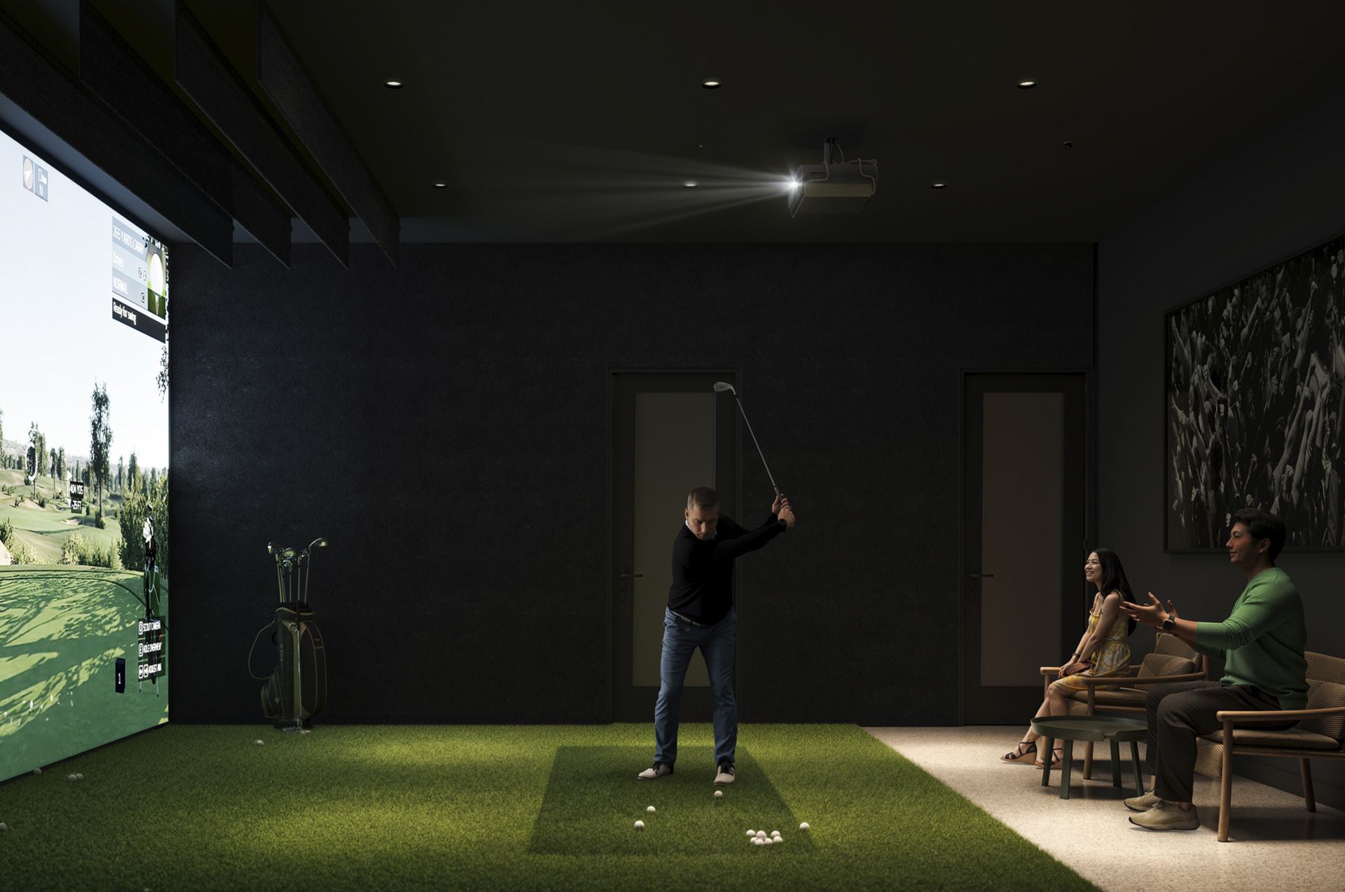 Golf and Games Simulator 