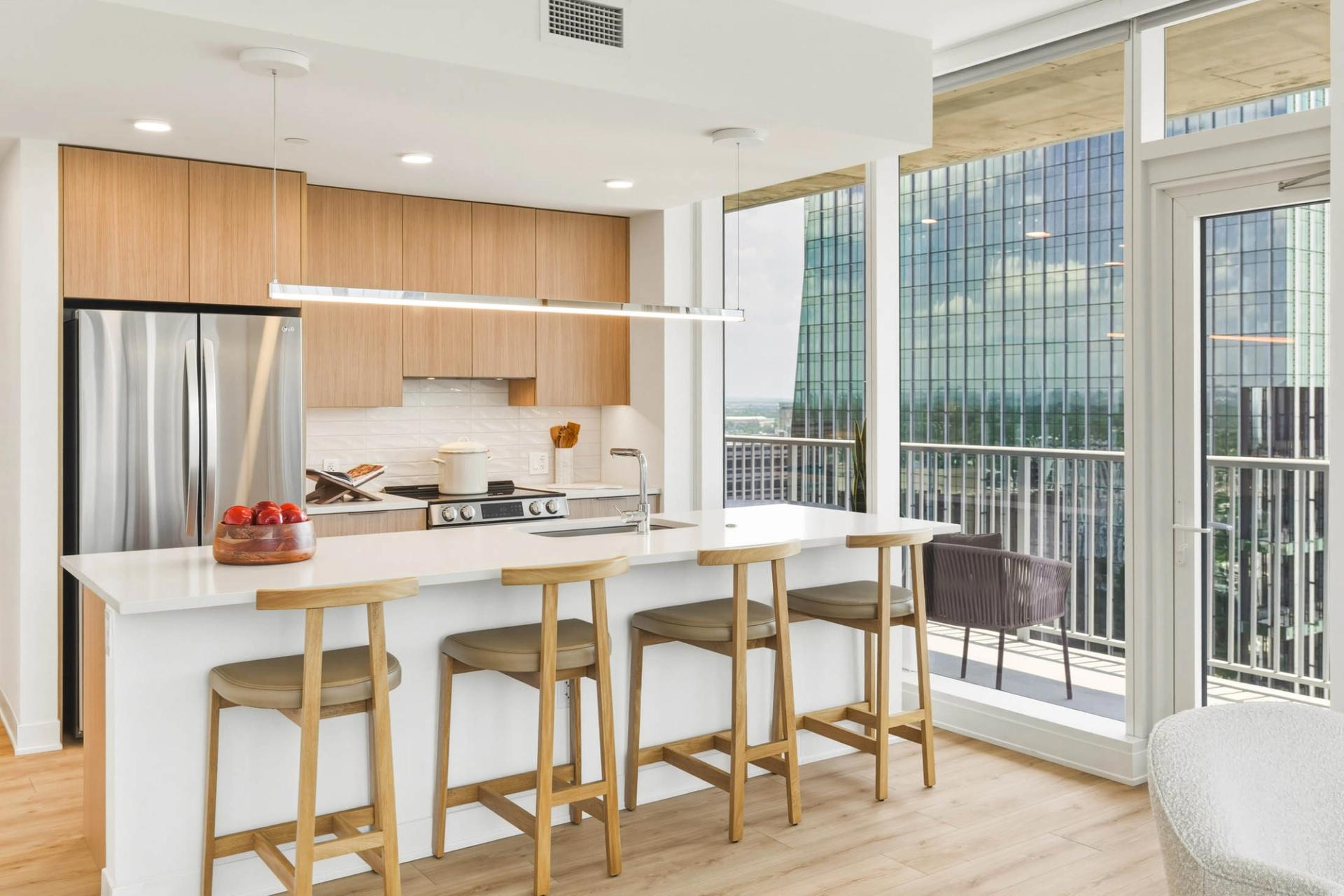 Open floorplan from ATX Tower