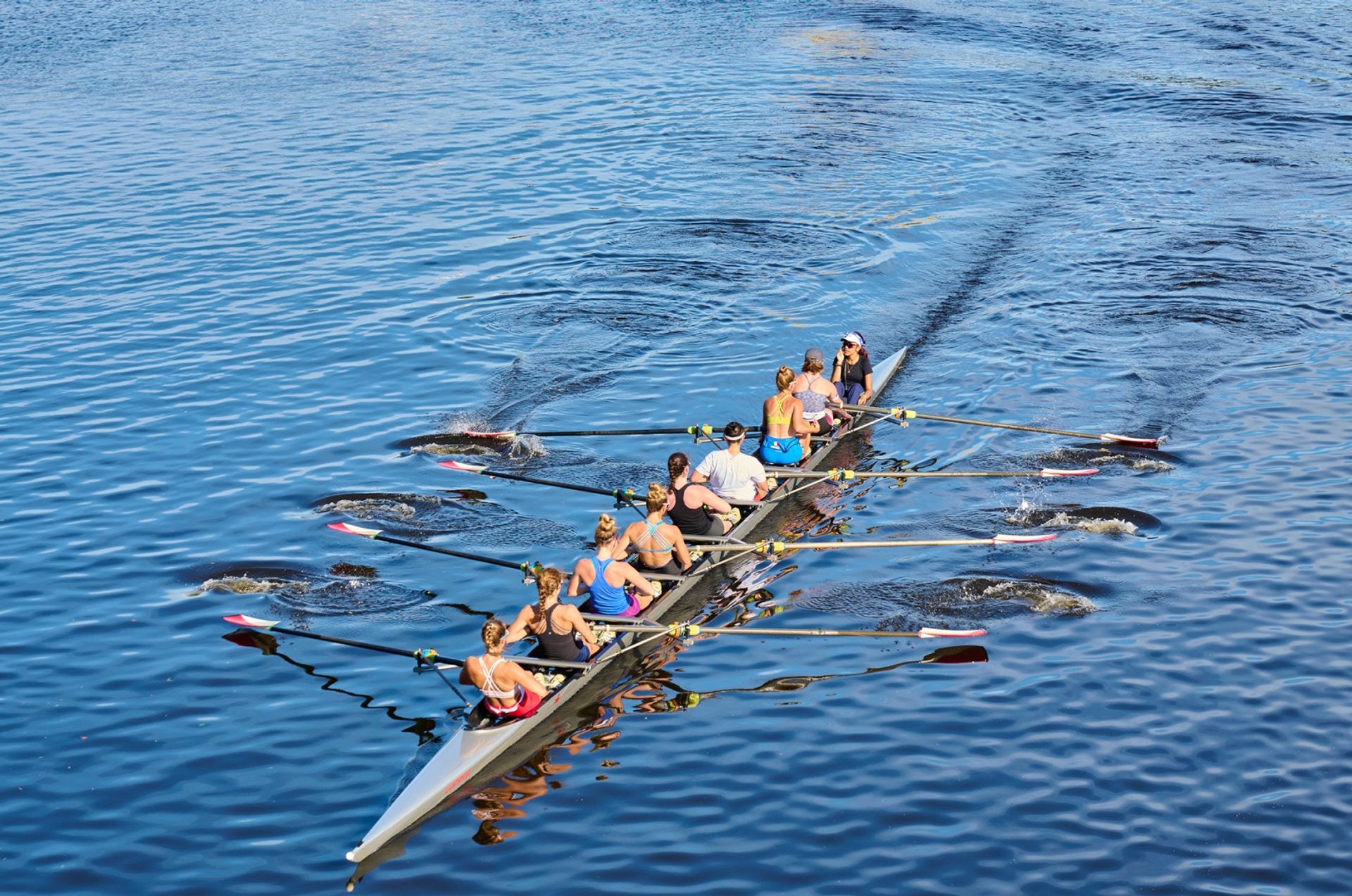 Rowing on the Charles River