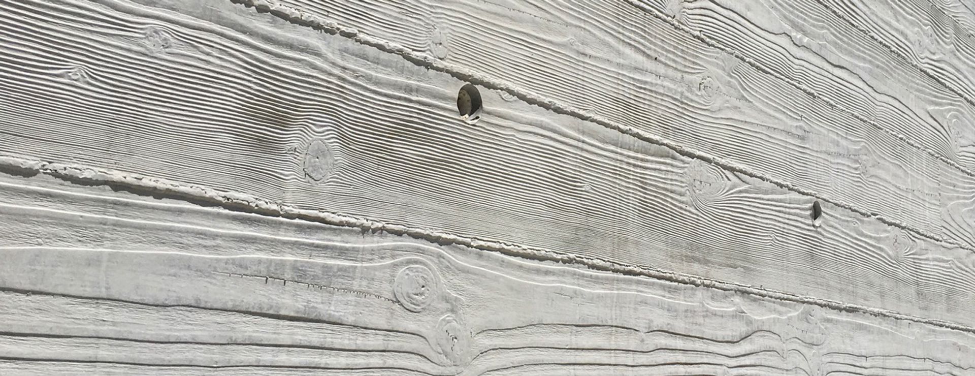 BOARD FORMED CONCRETE