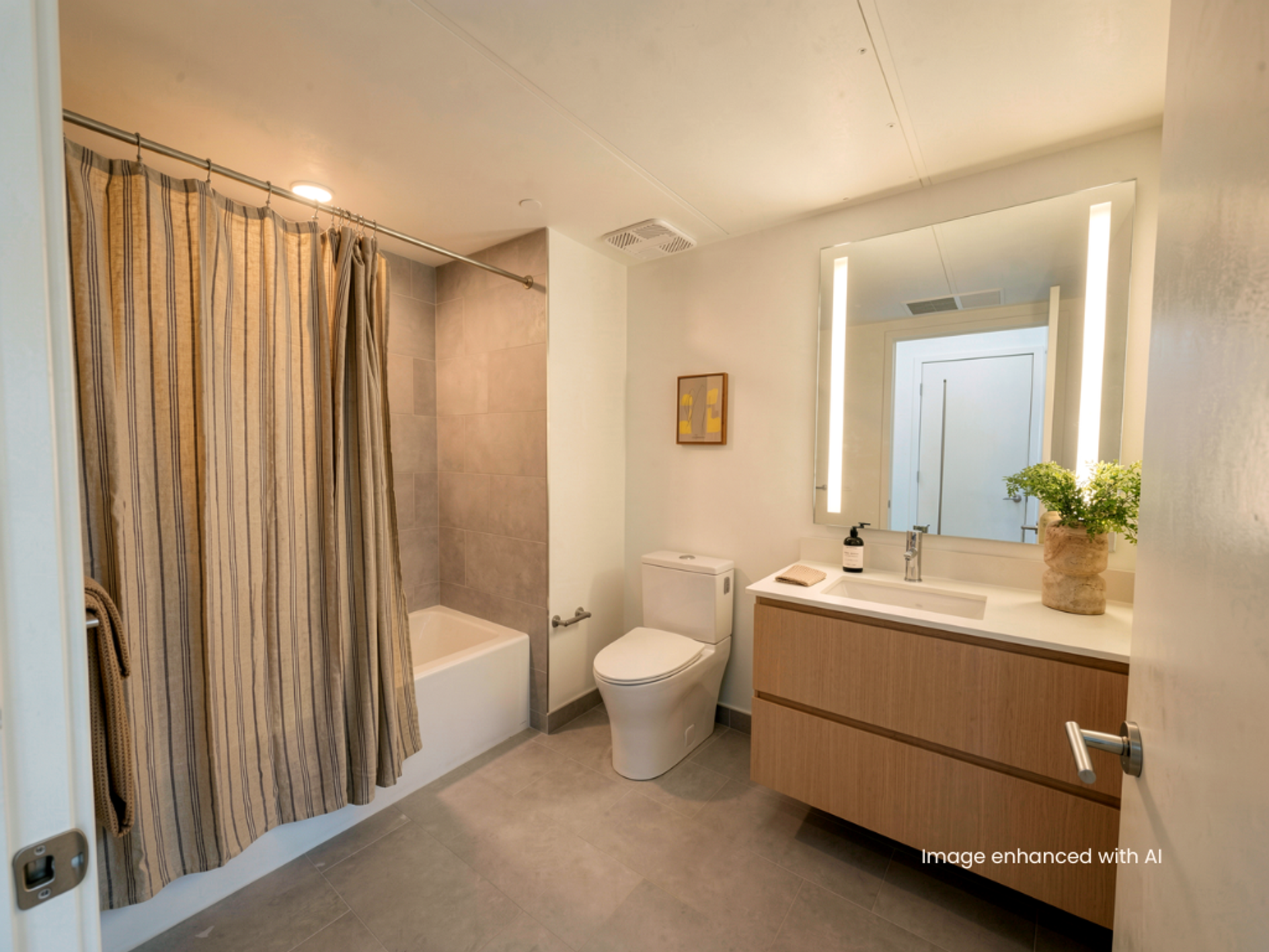 Spa-like bathrooms designed for calm and quiet comfort