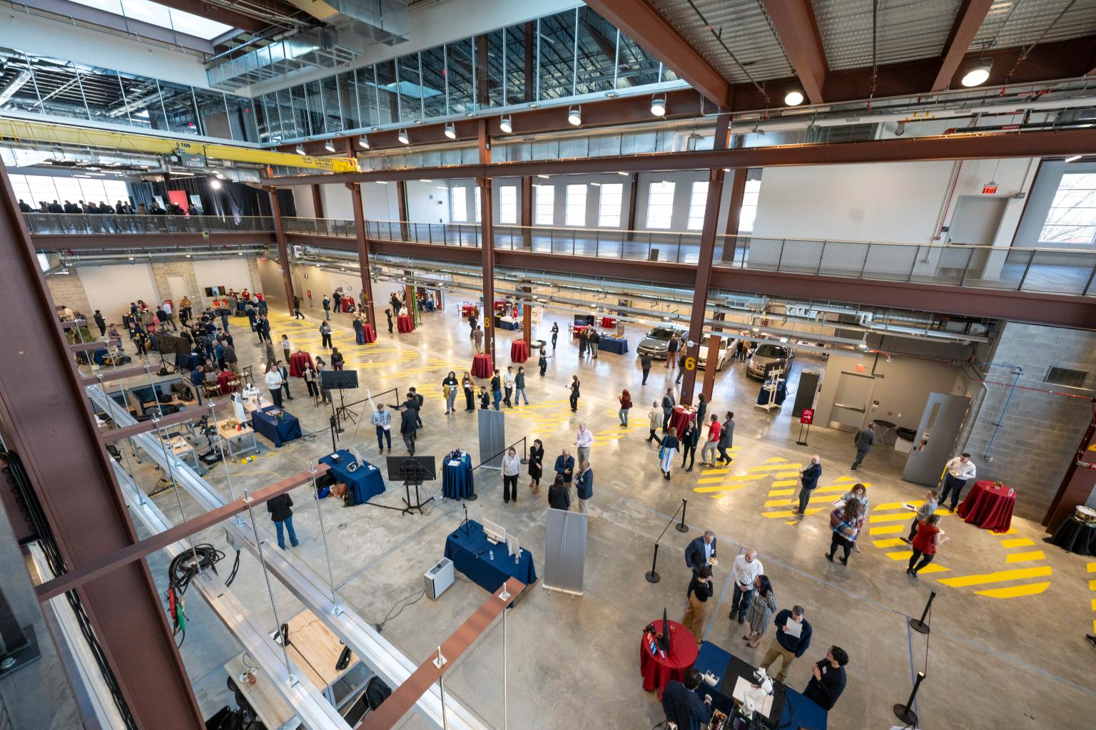  grand opening event held at the Robotics Innovation Center (RIC) at Carnegie Mellon University, located in Hazelwood Green, Pittsburgh. 