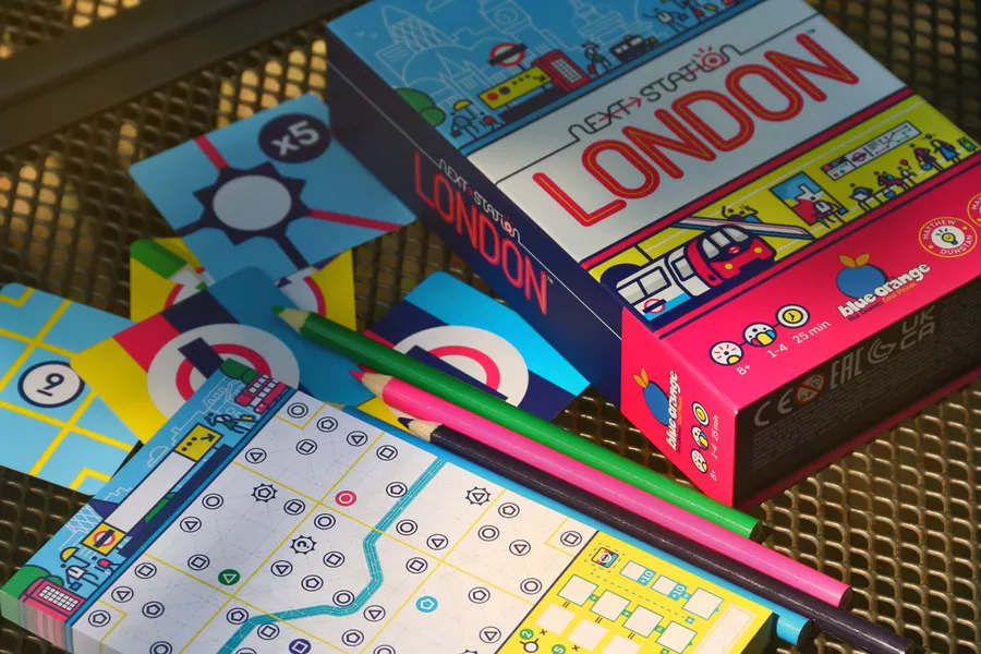 Game box, cards and sheets