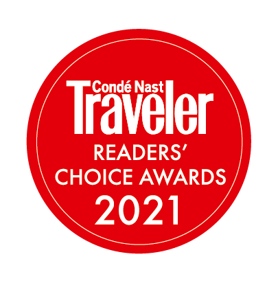 Condé Nast Traveler Reader Choice Awards 2021 Badge