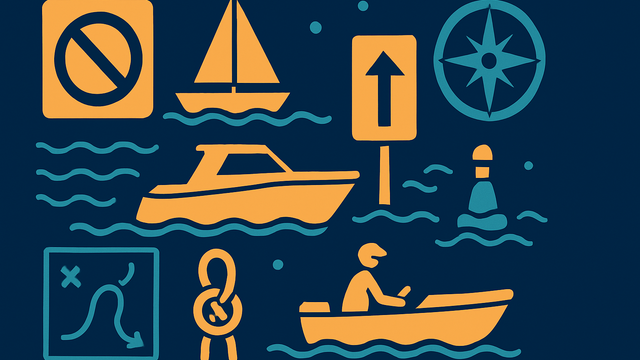 Tafelzeichen auf Binnengewässern: Ge- und Verbote