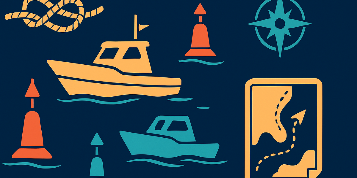 Betonnung: Das Lateralsystem der Fahrwasser