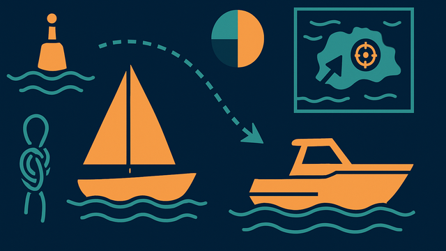 Vorfahrt auf dem Wasser: Die Grundregeln