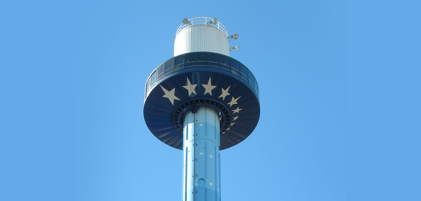 スカイテラ（アースオブジェ） Observation Tower | Star Tower | California's Great America