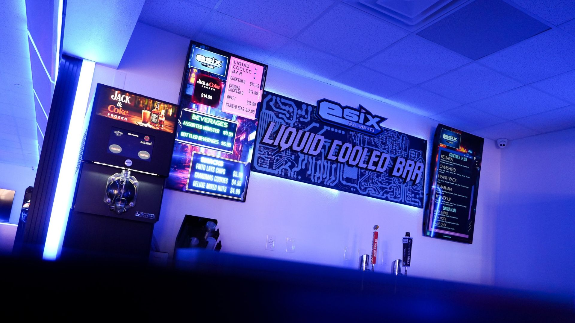 Six Flags Fiesta Texas - esix Gaming Liquid Cooled Bar Six Flags Fiesta Texas - esix Gaming Liquid Cooled Bar