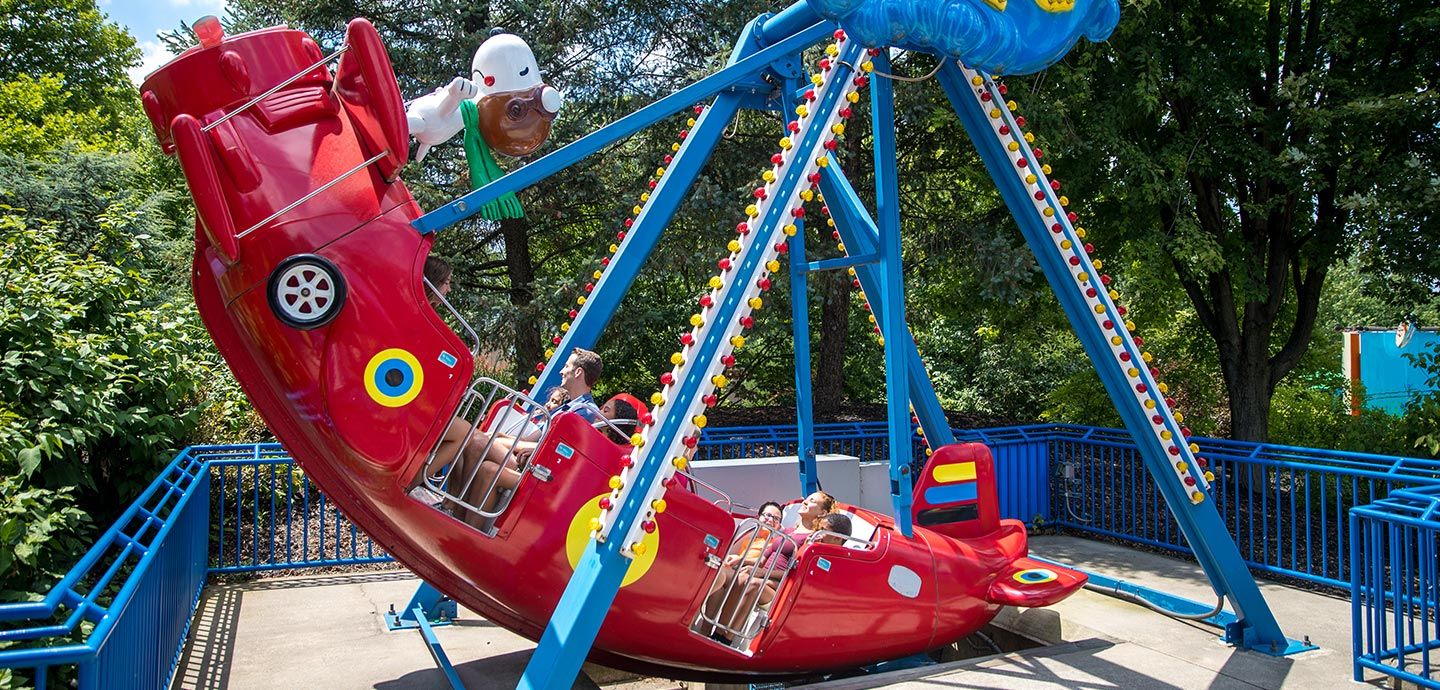 Dorney Park | Snoopy's Airplane Ride | Flying Ace