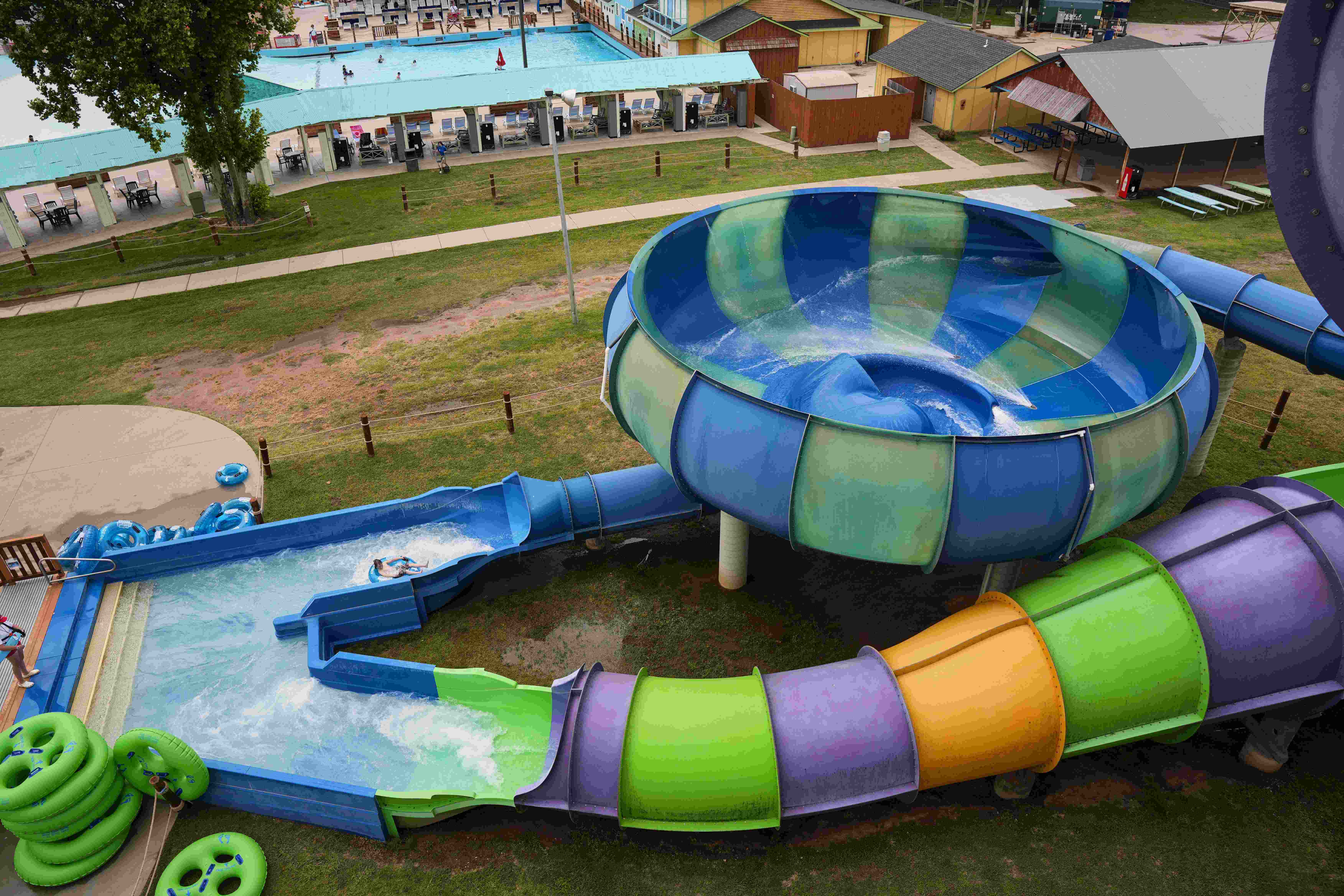 Six Flags Hurricane Harbor Oklahoma - Mega Wedgie