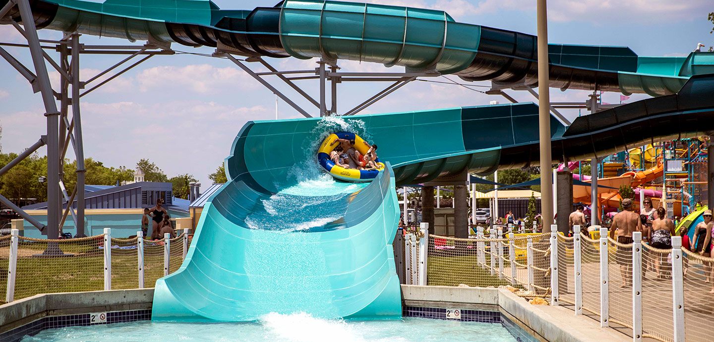 Cedar Point Shores | Storm Surge | Family Raft Water Slide