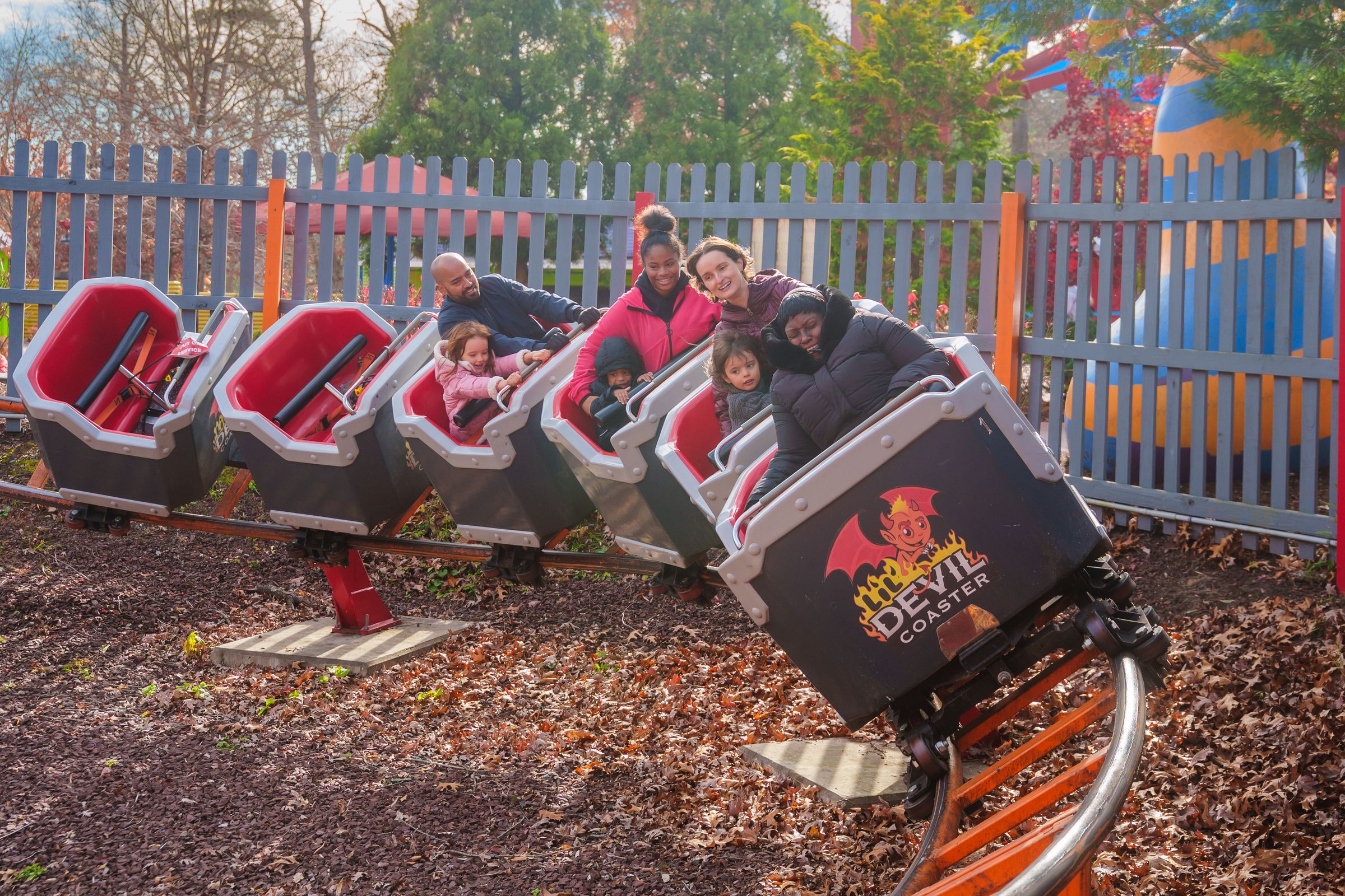 Six Flags Great Adventure - Lil' Devil Coaster
