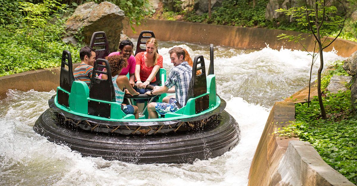 Kings Dominion - White Water Canyon | Ride | Kings Dominion