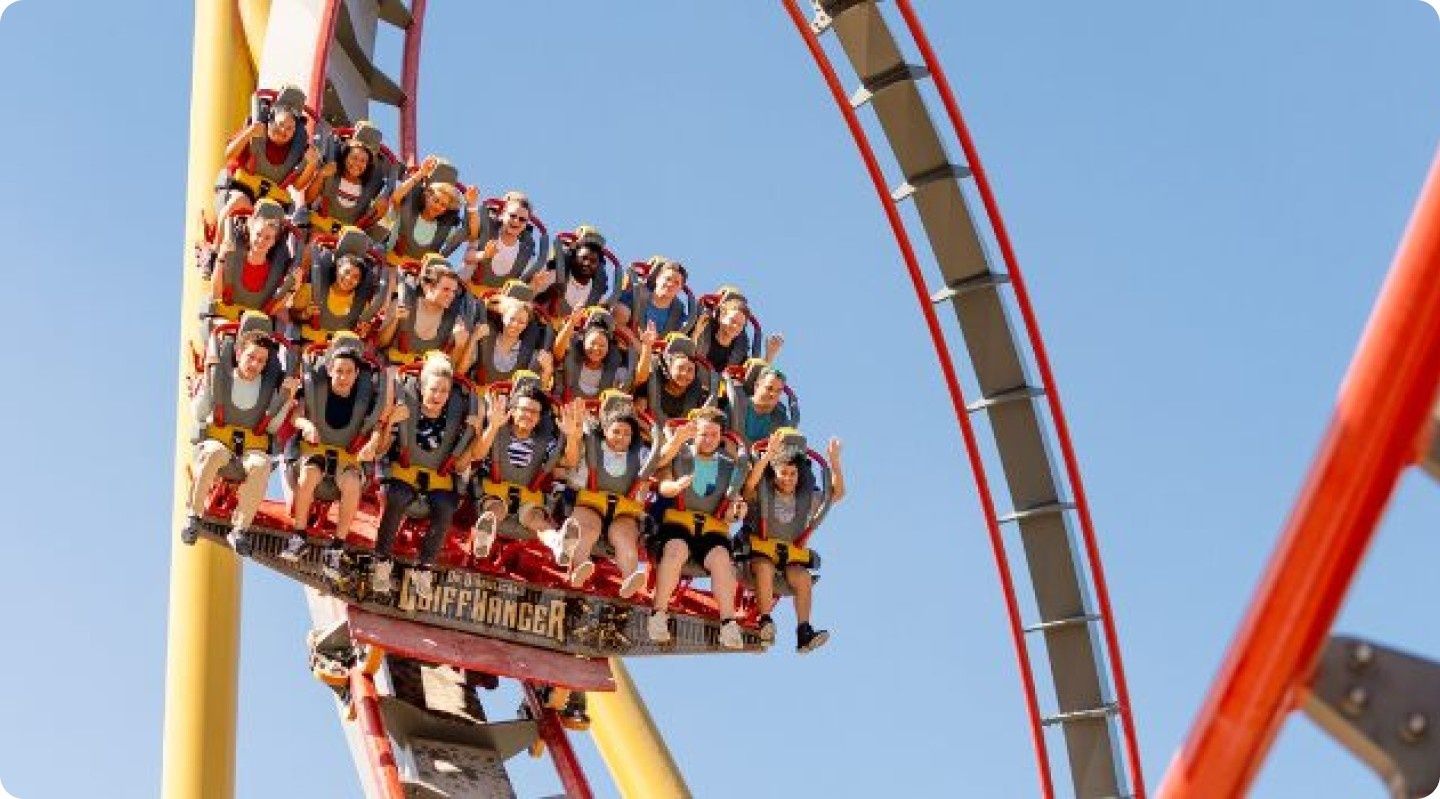 Six Flags Fiesta Texas - Dr. Diabolical's Cliffhanger