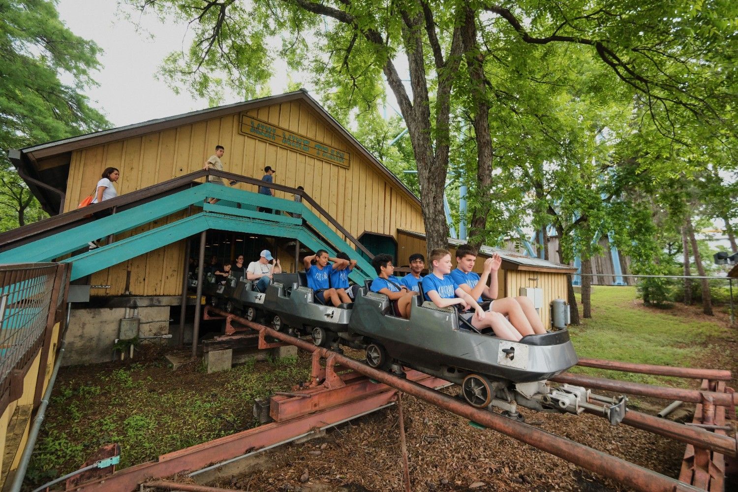 Six Flags Over Texas - Mini Mine Train