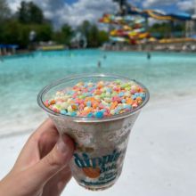 Six Flags Hurricane Harbor Oklahoma City - Dippin' Dots Stand