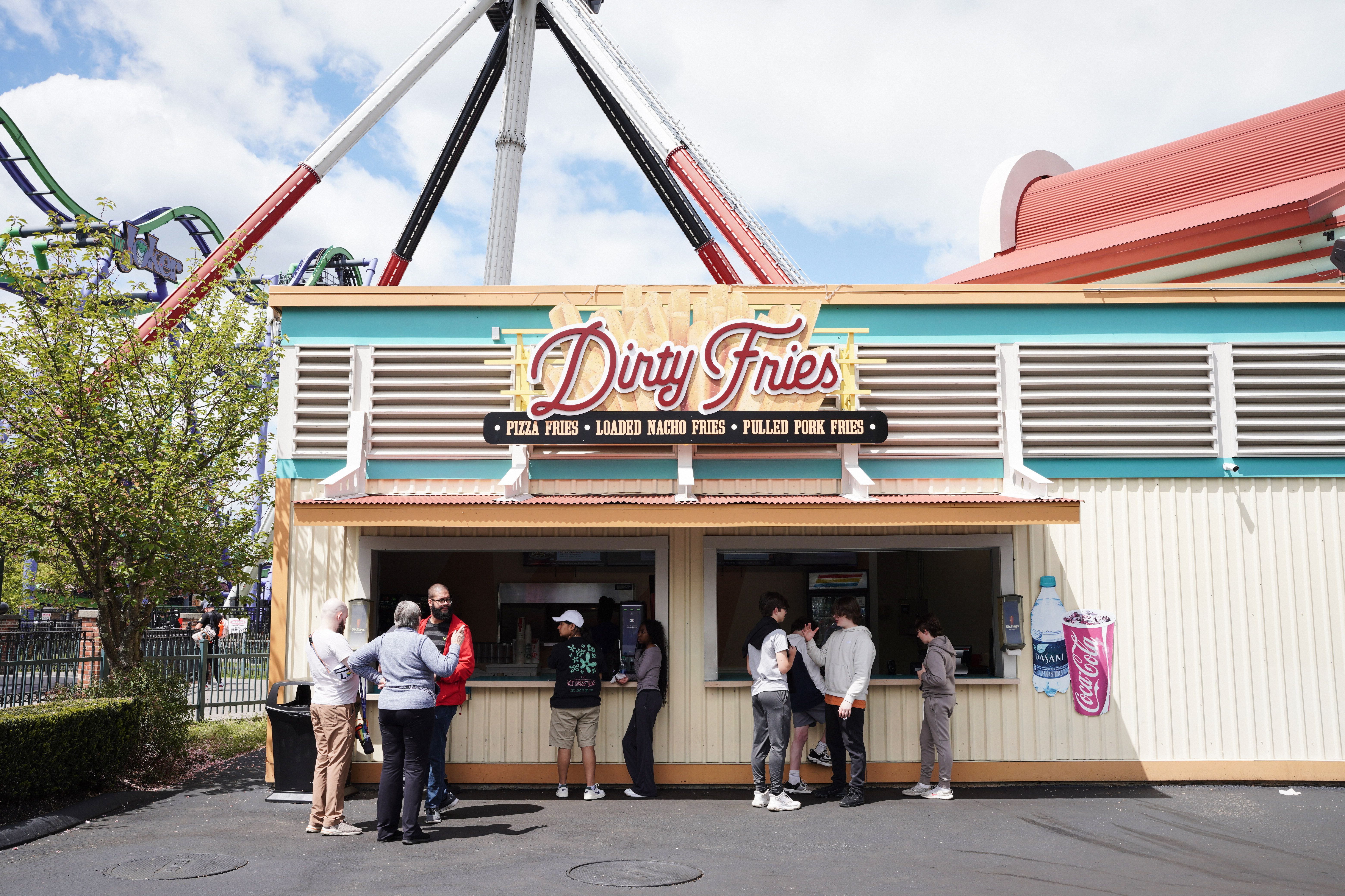 Six Flags New England - Gotham City Dippin Dots Batman The Dark