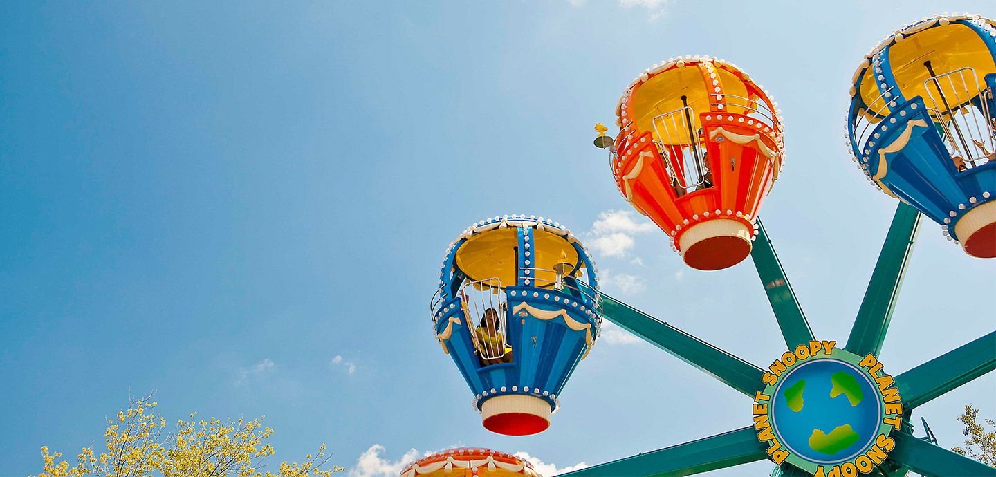 Hot Air Balloon Ride | Snoopy's Revolution | Canada's Wonderland