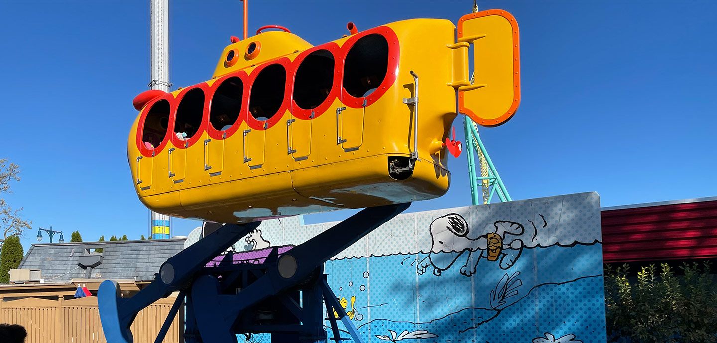 Snoopy's Deep Sea Divers | Family Ride | Cedar Point | Ride